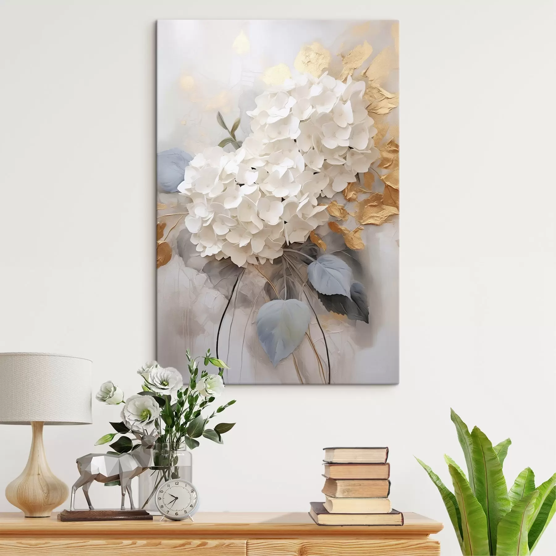  Schilderijen Weelderige hortensia s43130
