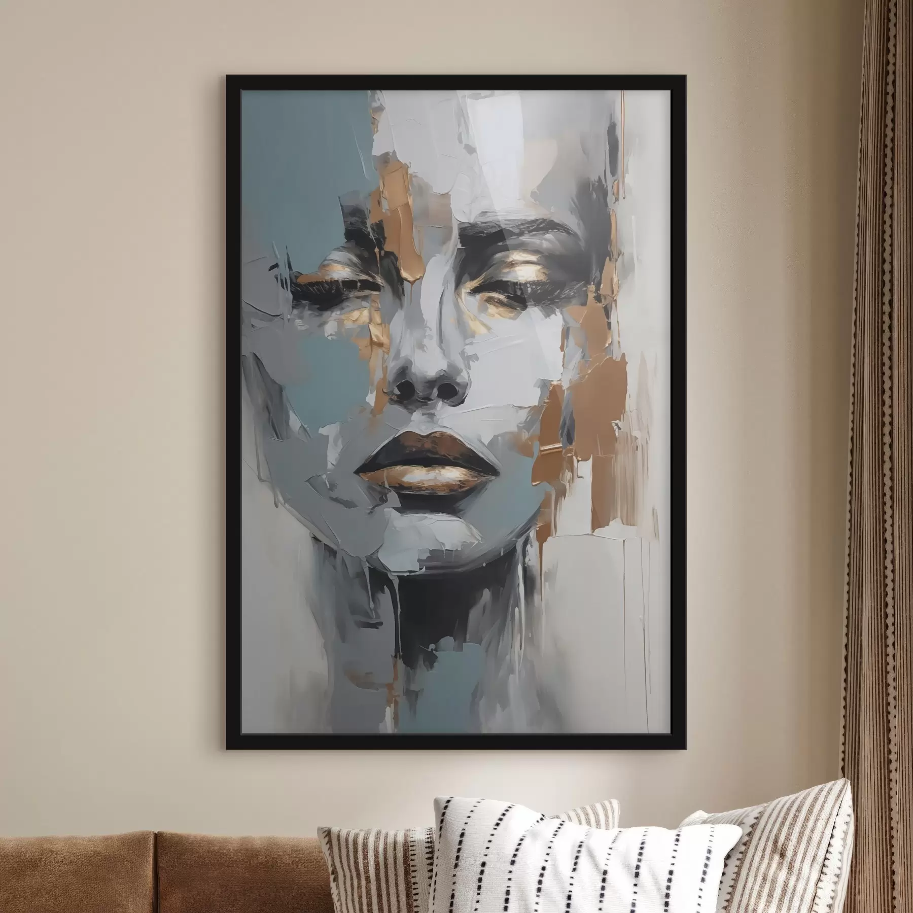 Fotobehang Abstract portret f43197