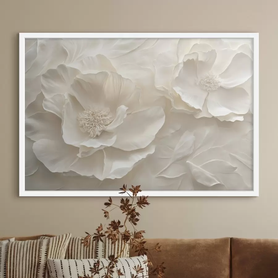 Fotobehang Wijd geopende bloemblaadjes f43312
