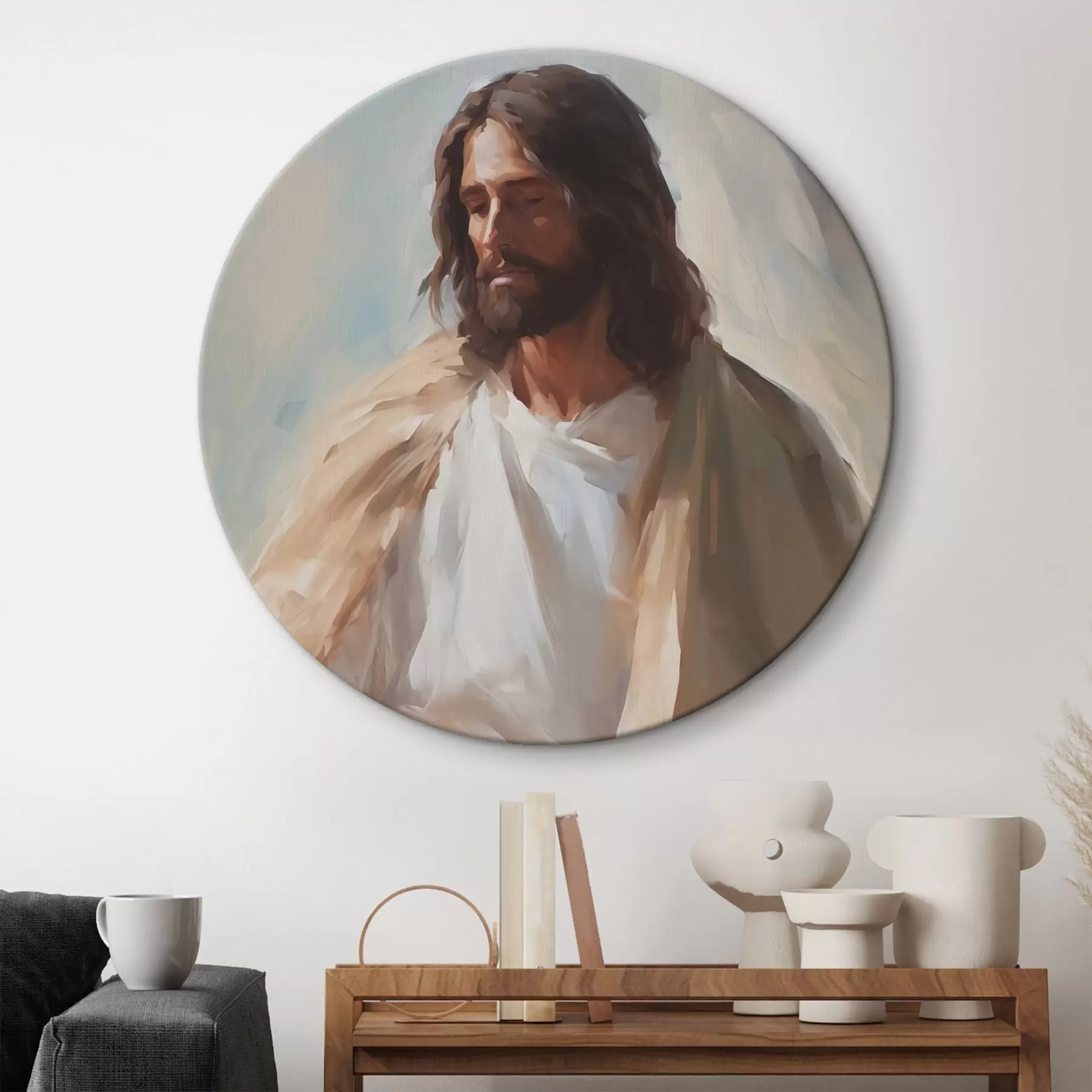  Schilderijen Jezus imitatieschilderij r43345