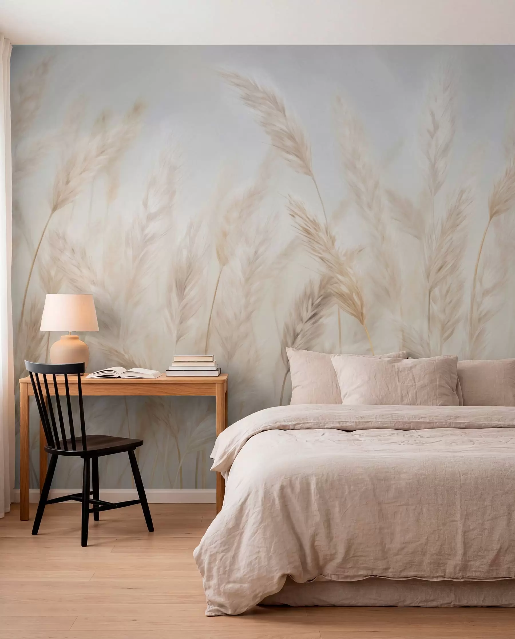 Fotobehang Aartjes tegen de blauwe lucht w03530