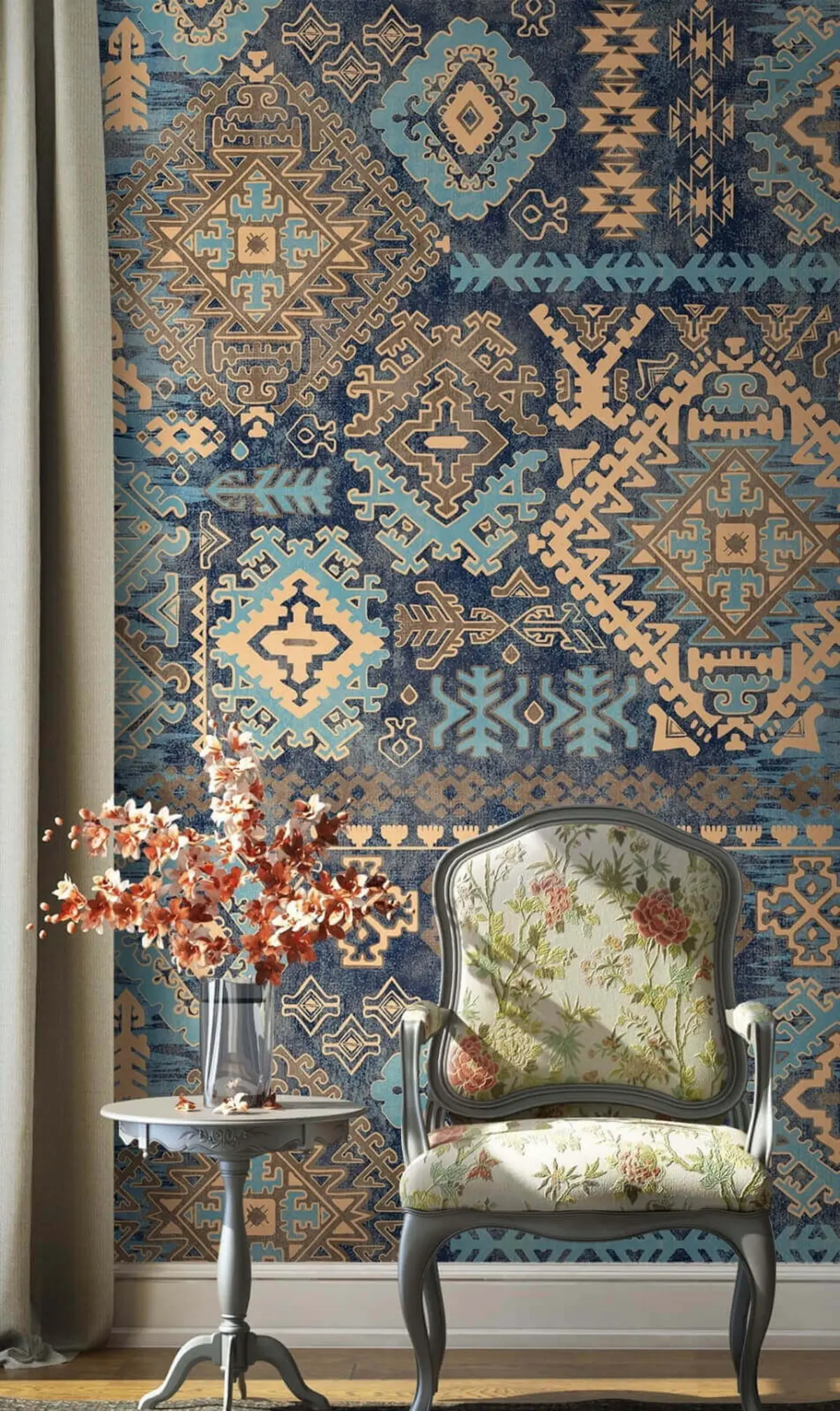 Fotobehang Georgische ornamenten u52877