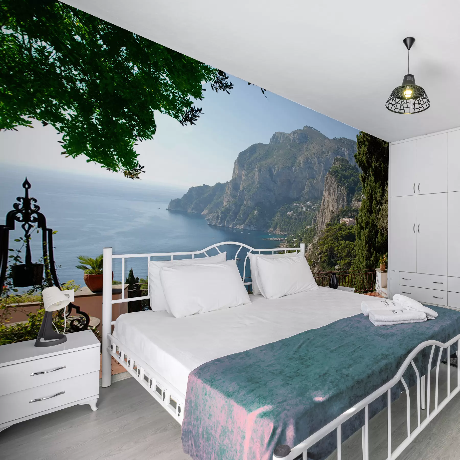 Fotobehang Mediterraan landschap u53438