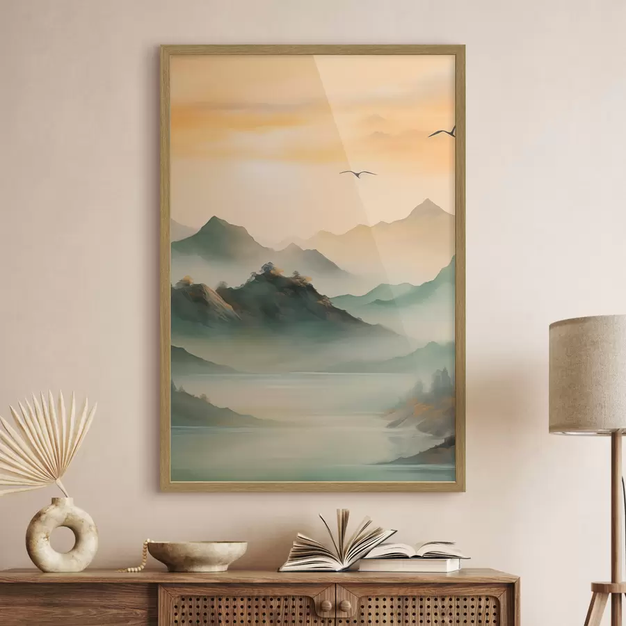 Fotobehang Echo's van de Vallei f43589