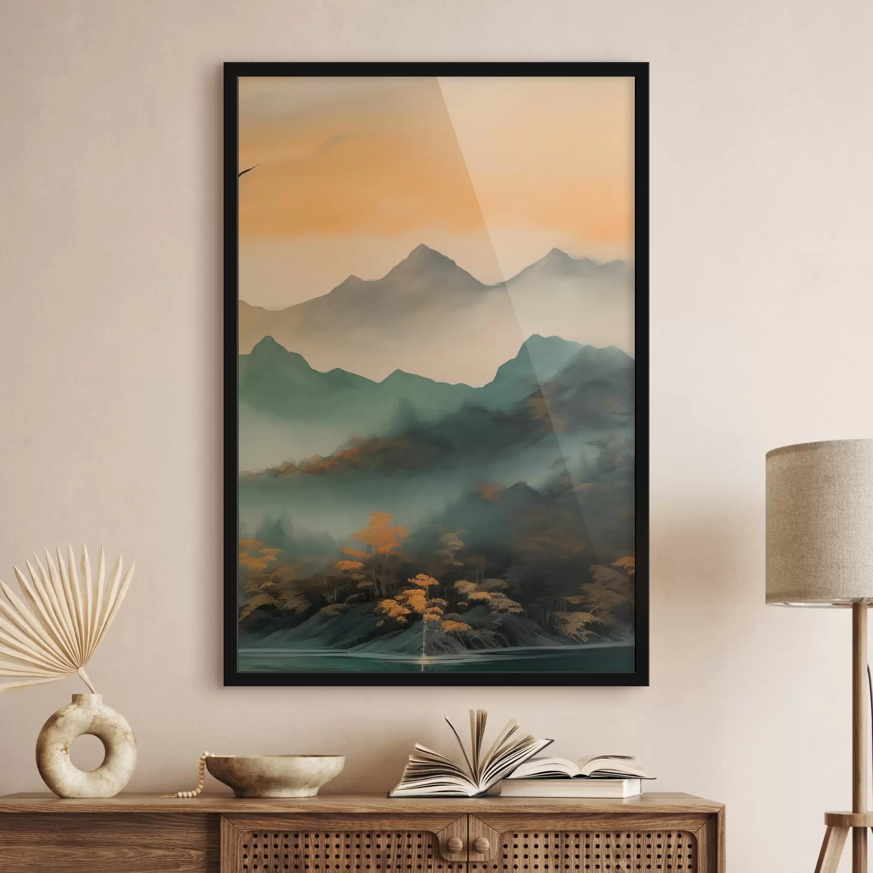 Fotobehang Serene hoogten f43590