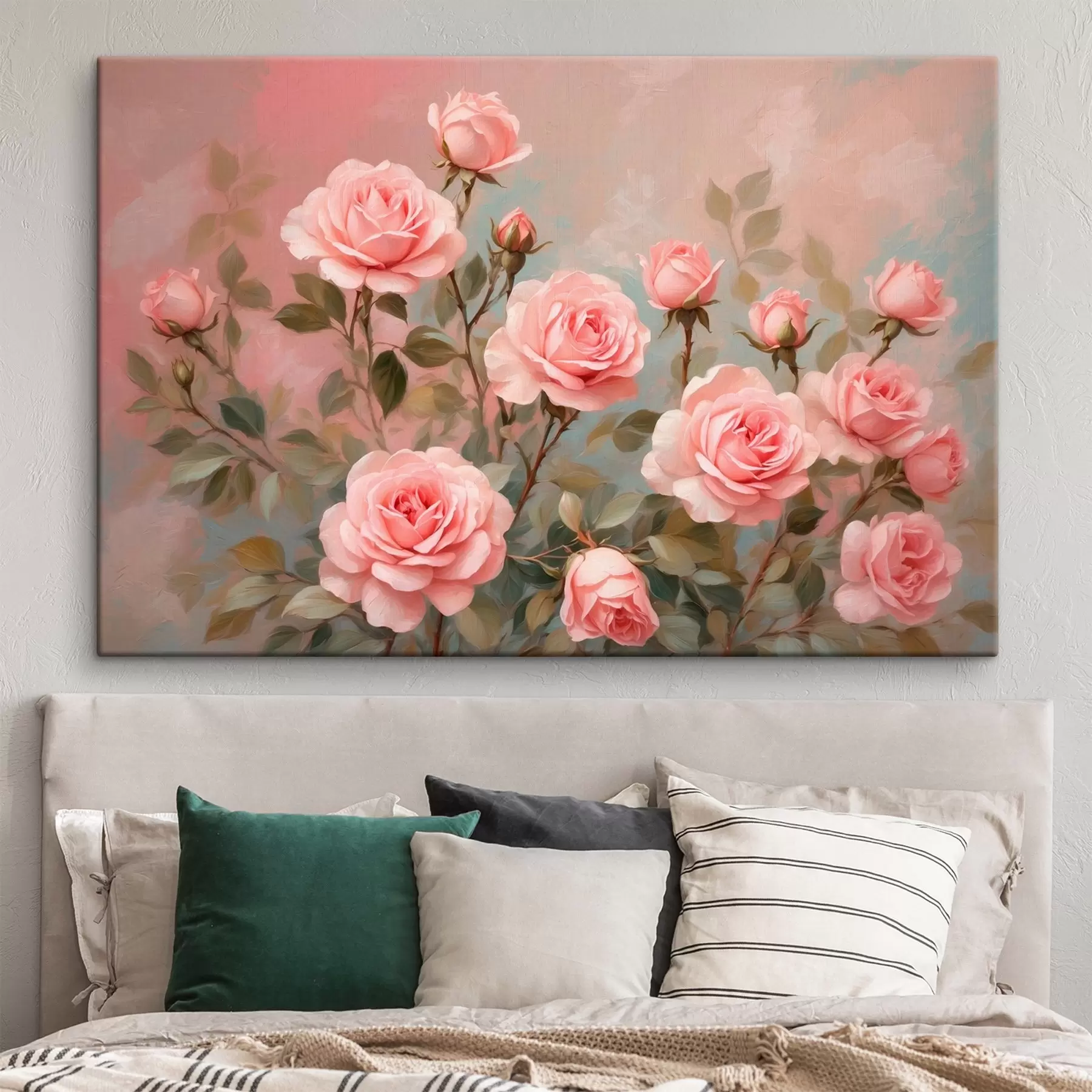 Fotobehang Rozen op wazige achtergrond s43454