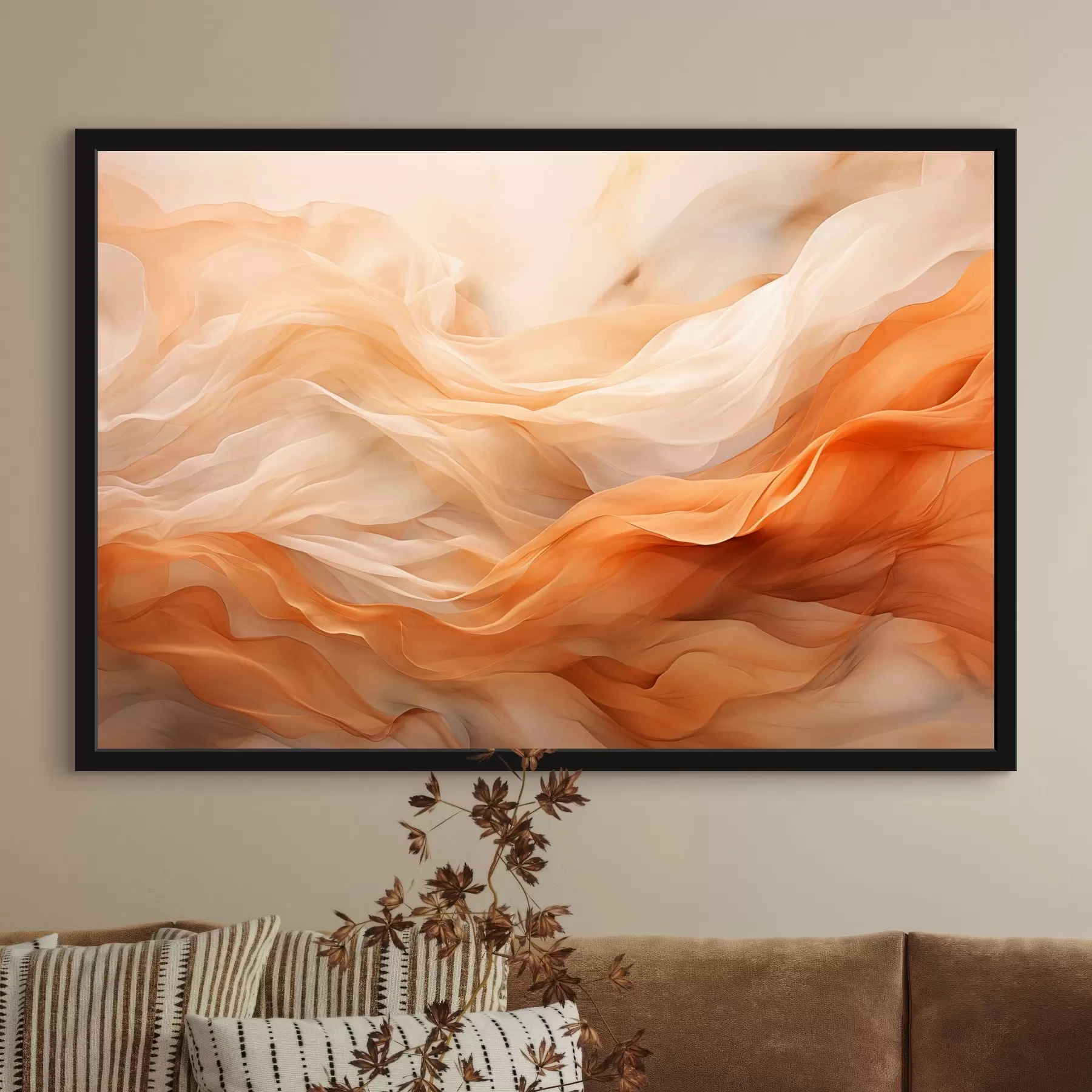 Fotobehang Abstract schilderij in aquarelstijl f43474