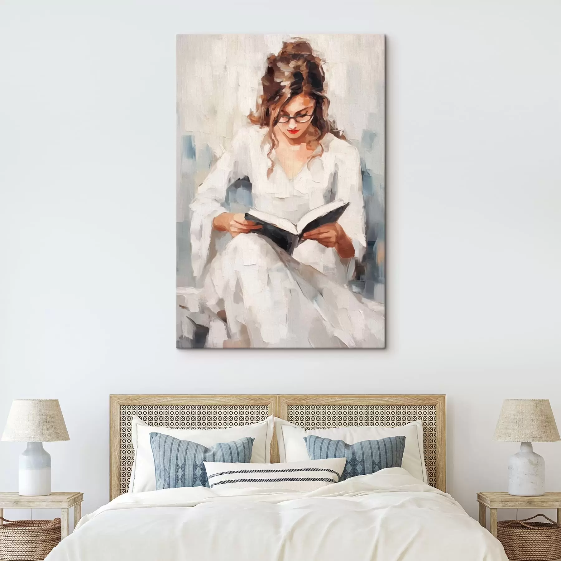  Schilderijen Meisje met een boek s43937