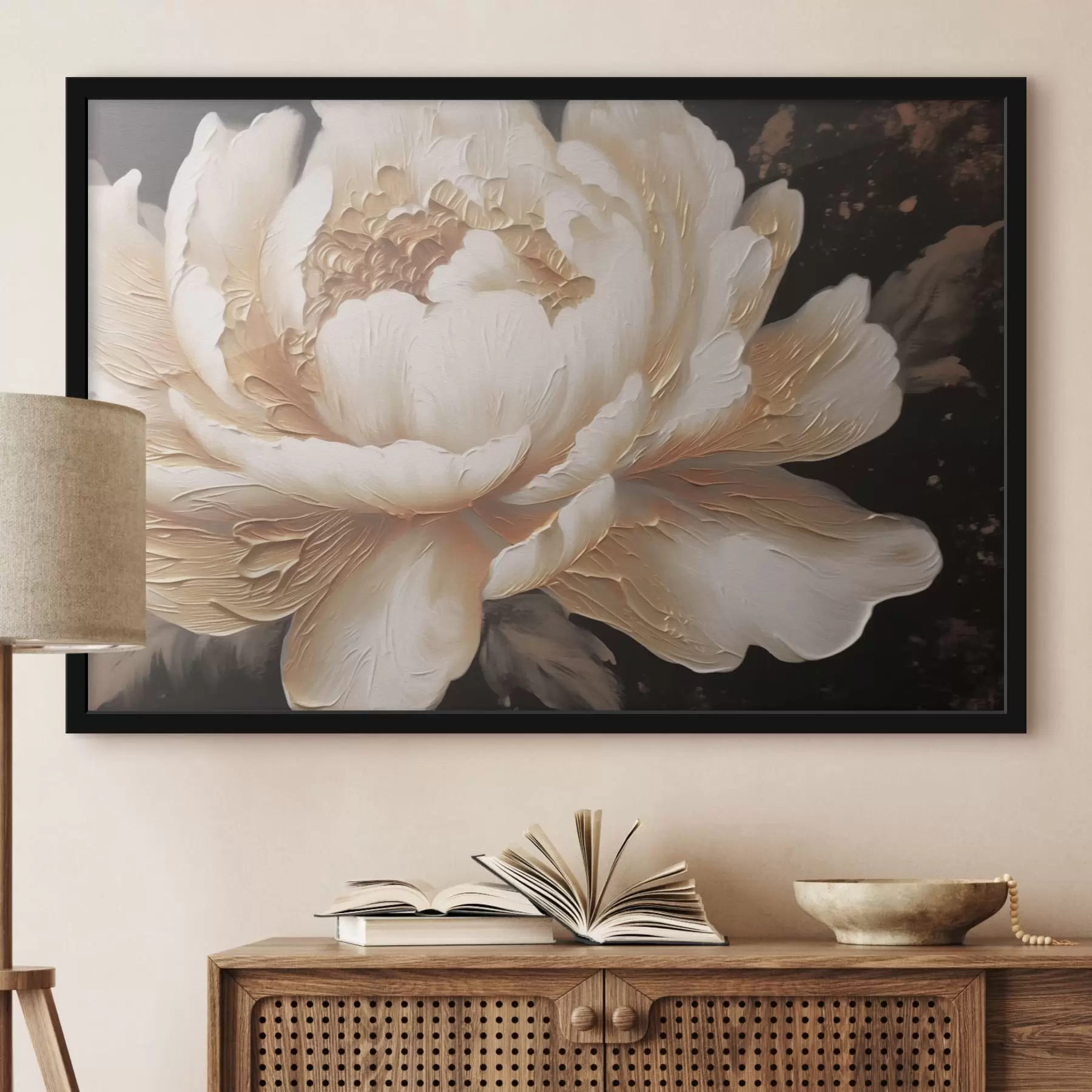 Fotobehang Grote pioenbloem f43212