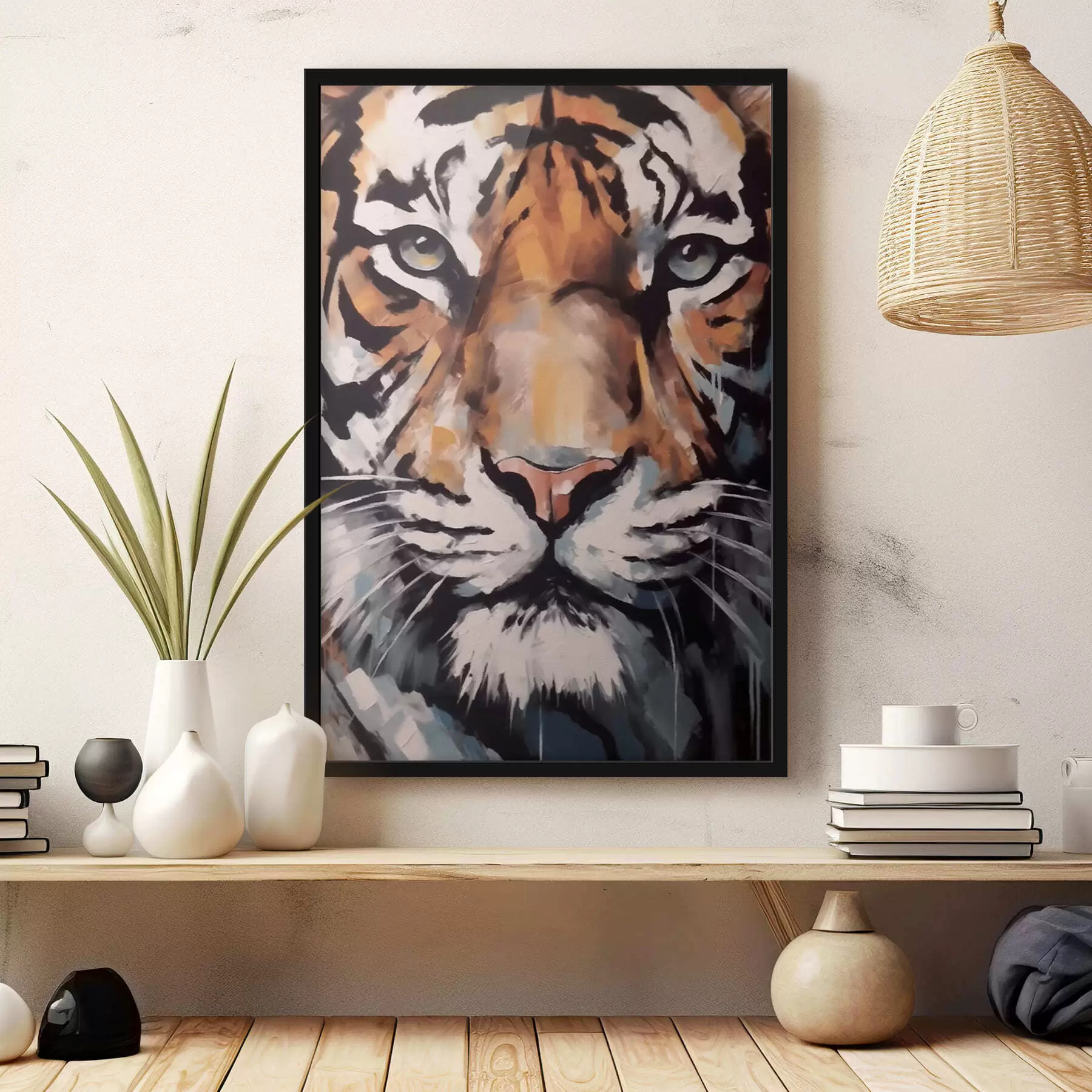 Fotobehang Tijger f43475