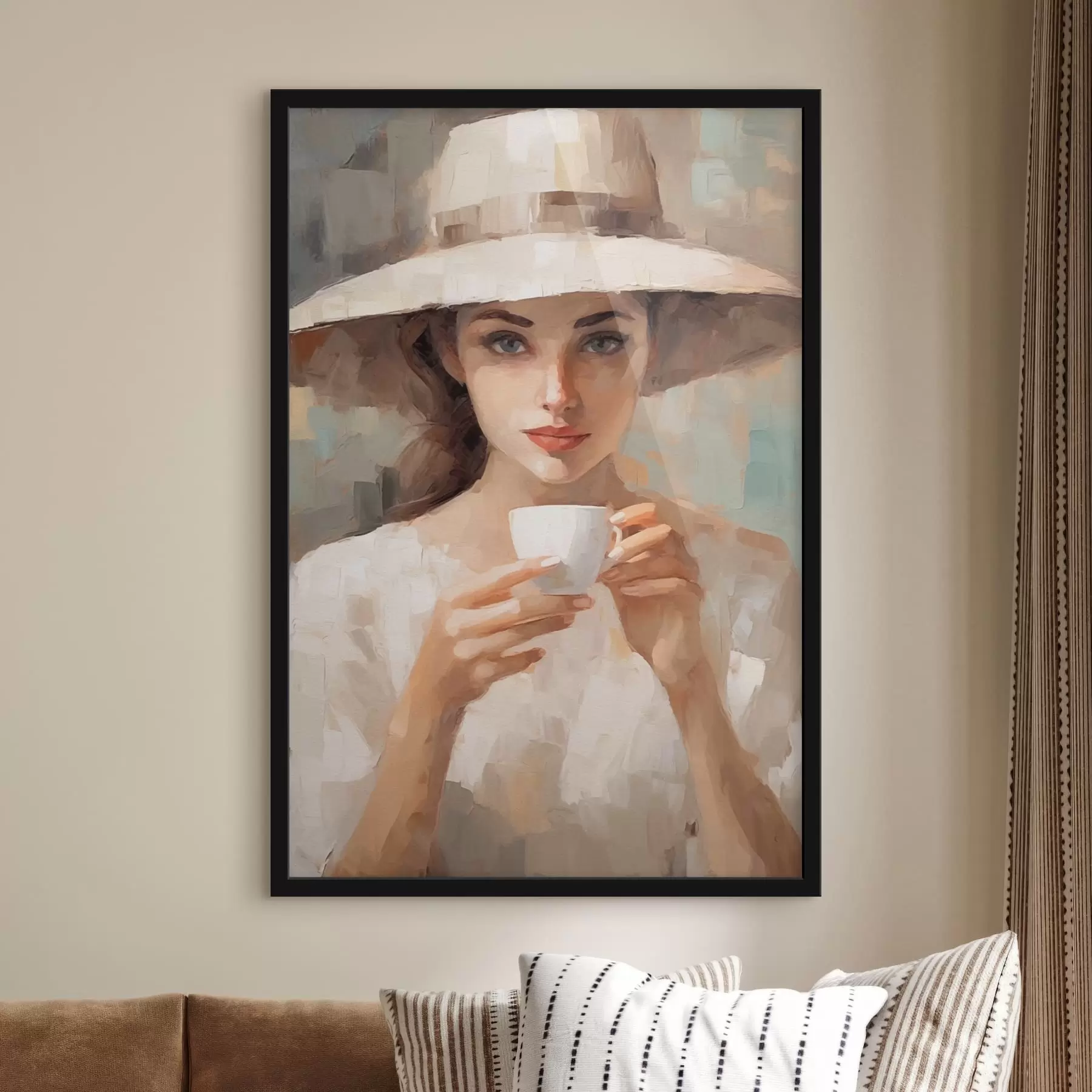 Fotobehang Meisje vintage f43938