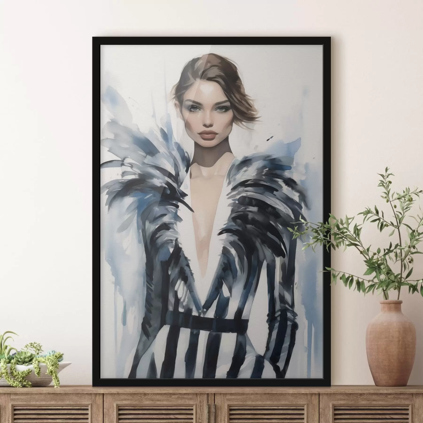 Fotobehang Stijlvolle meisjesmode f43492