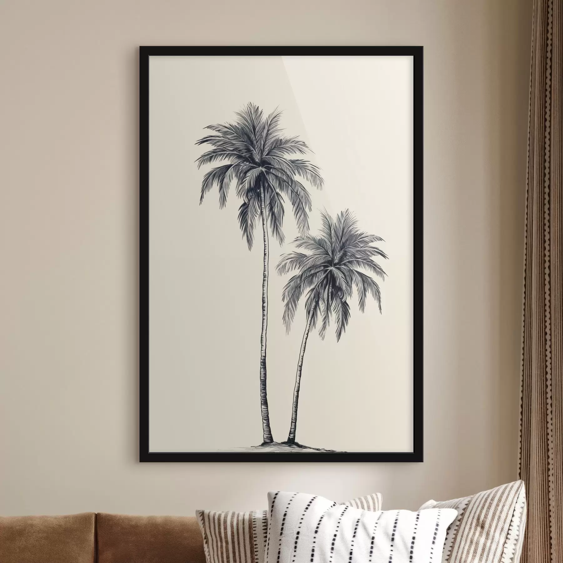 Fotobehang Palmbomen minimalisme f43956