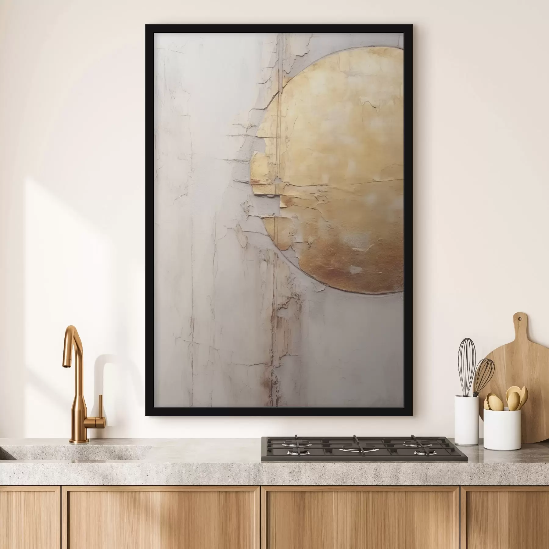  Schilderijen Abstractie met structuur f43979