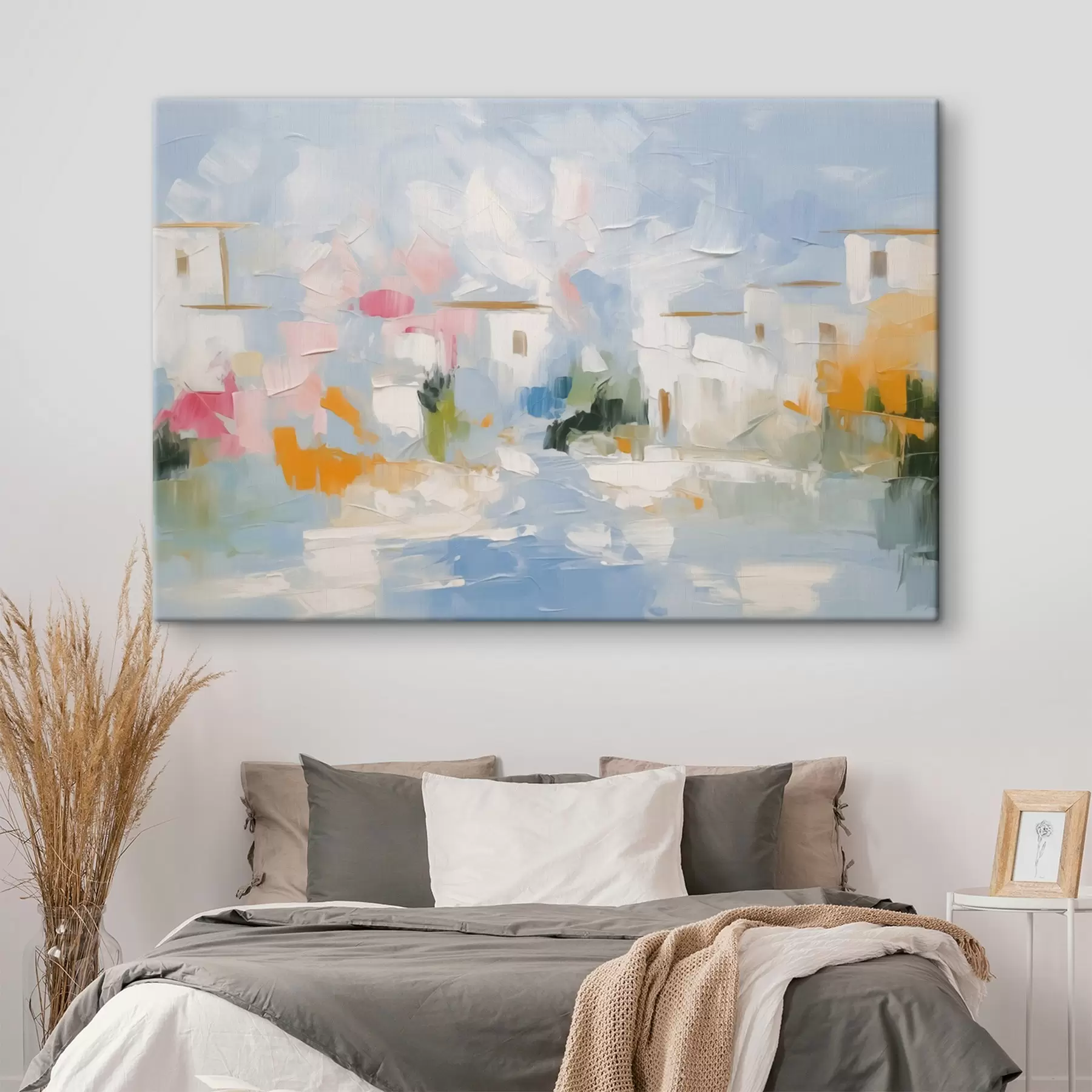 Fotobehang Abstracte huizen s44048