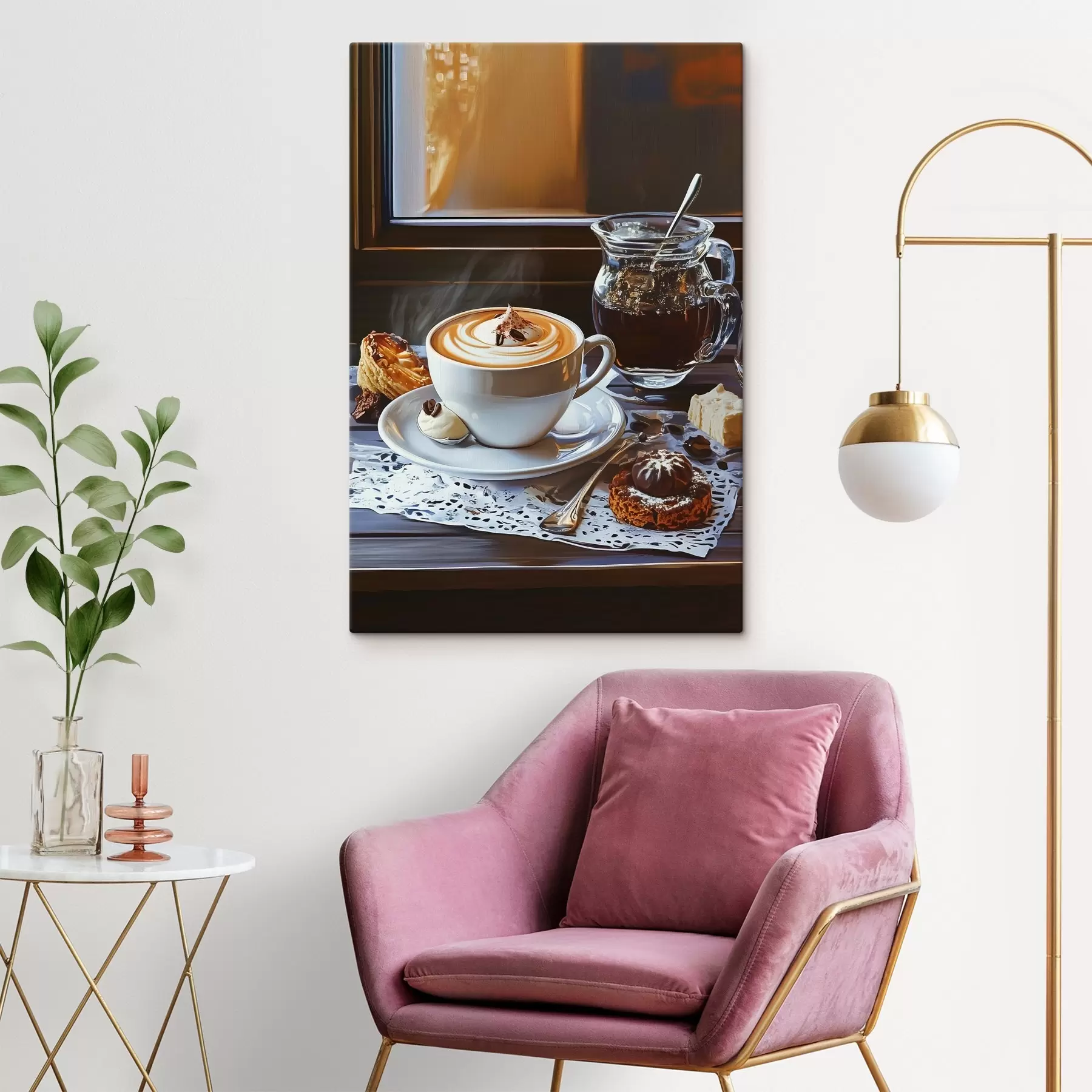  Schilderijen Koffie op tafel s44229