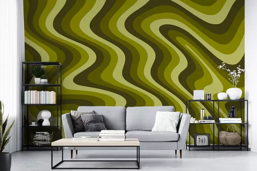 Fotobehang Magische golven w03971v2