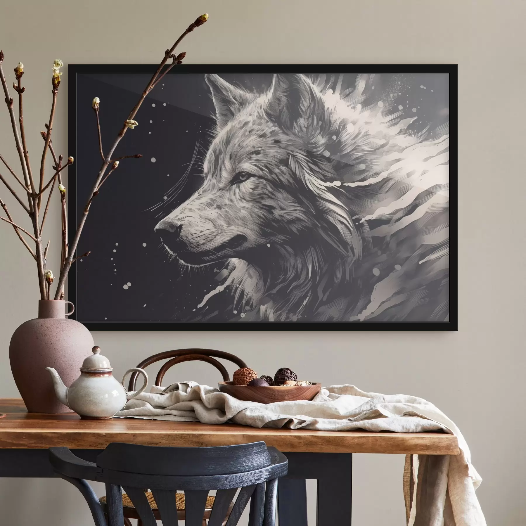  Schilderijen Wolf f44271
