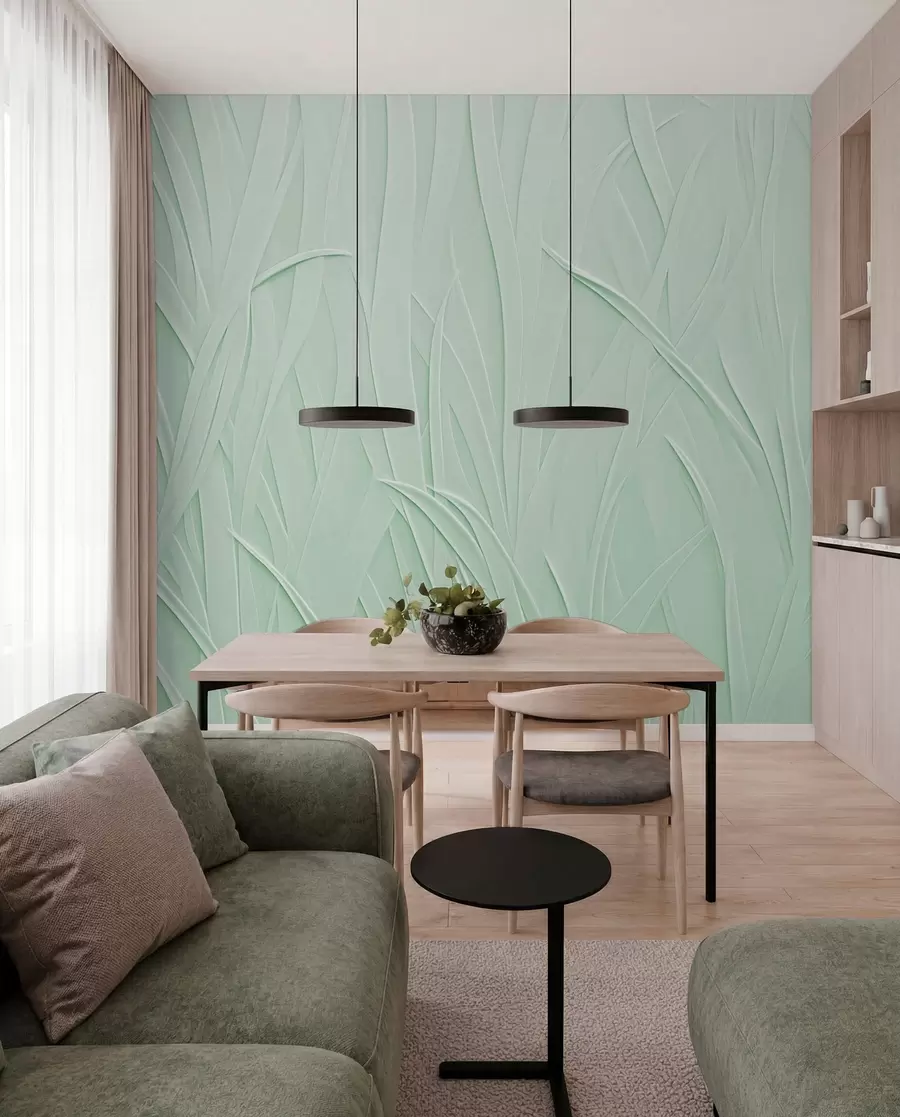 Fotobehang Gebogen lijnen w03985v2