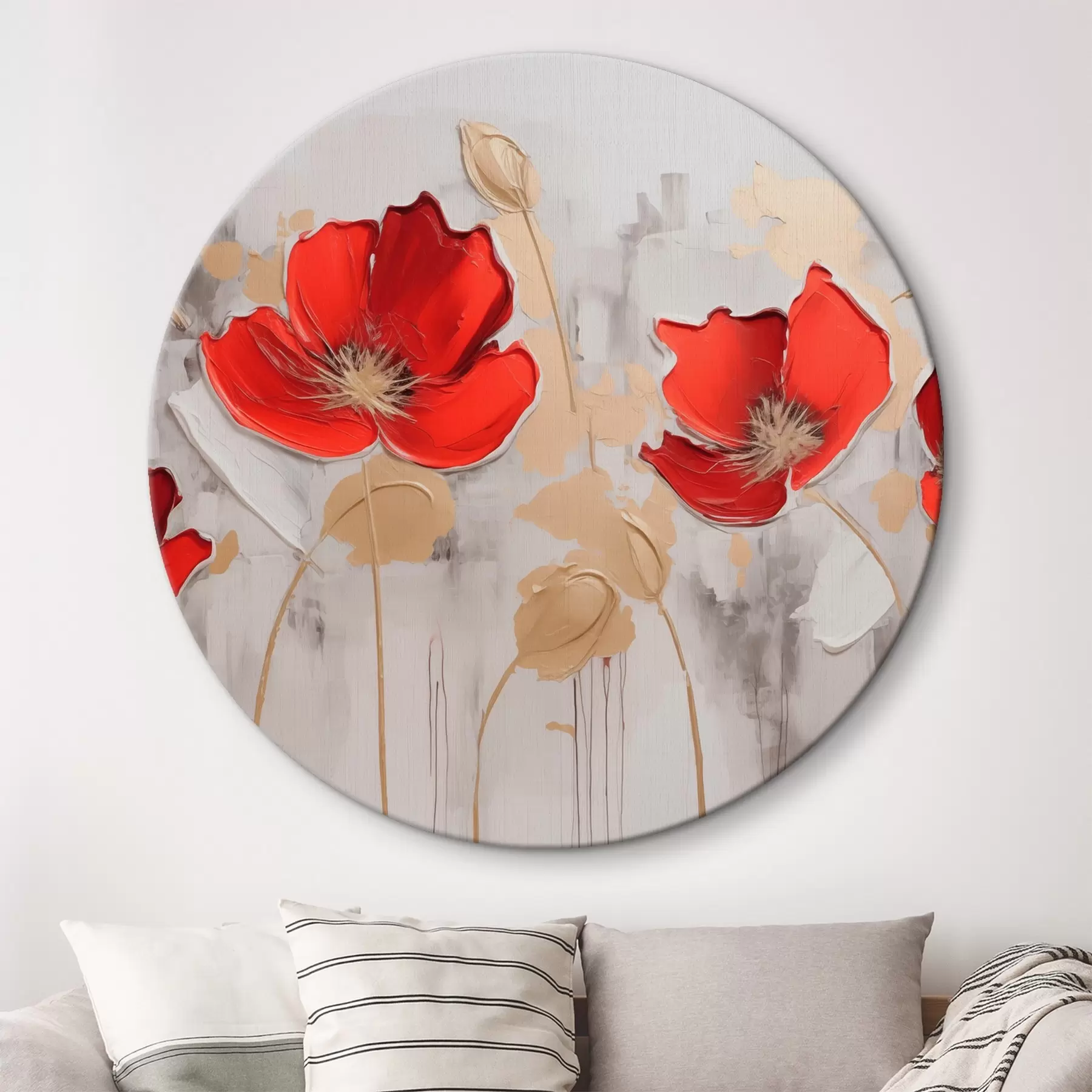  Schilderijen Klaprozen r44417