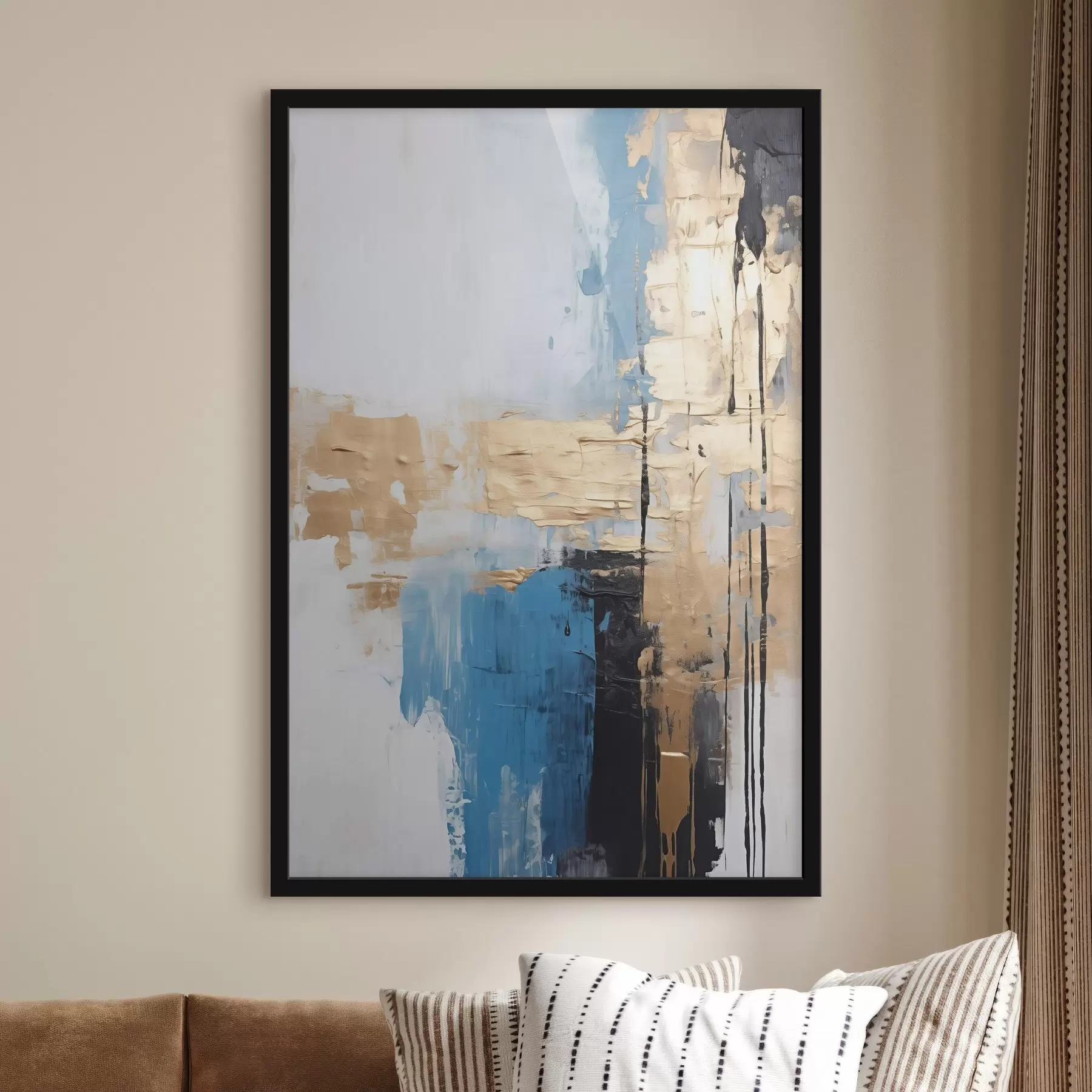 Fotobehang Abstractie imitatie van schilderkunst f44516