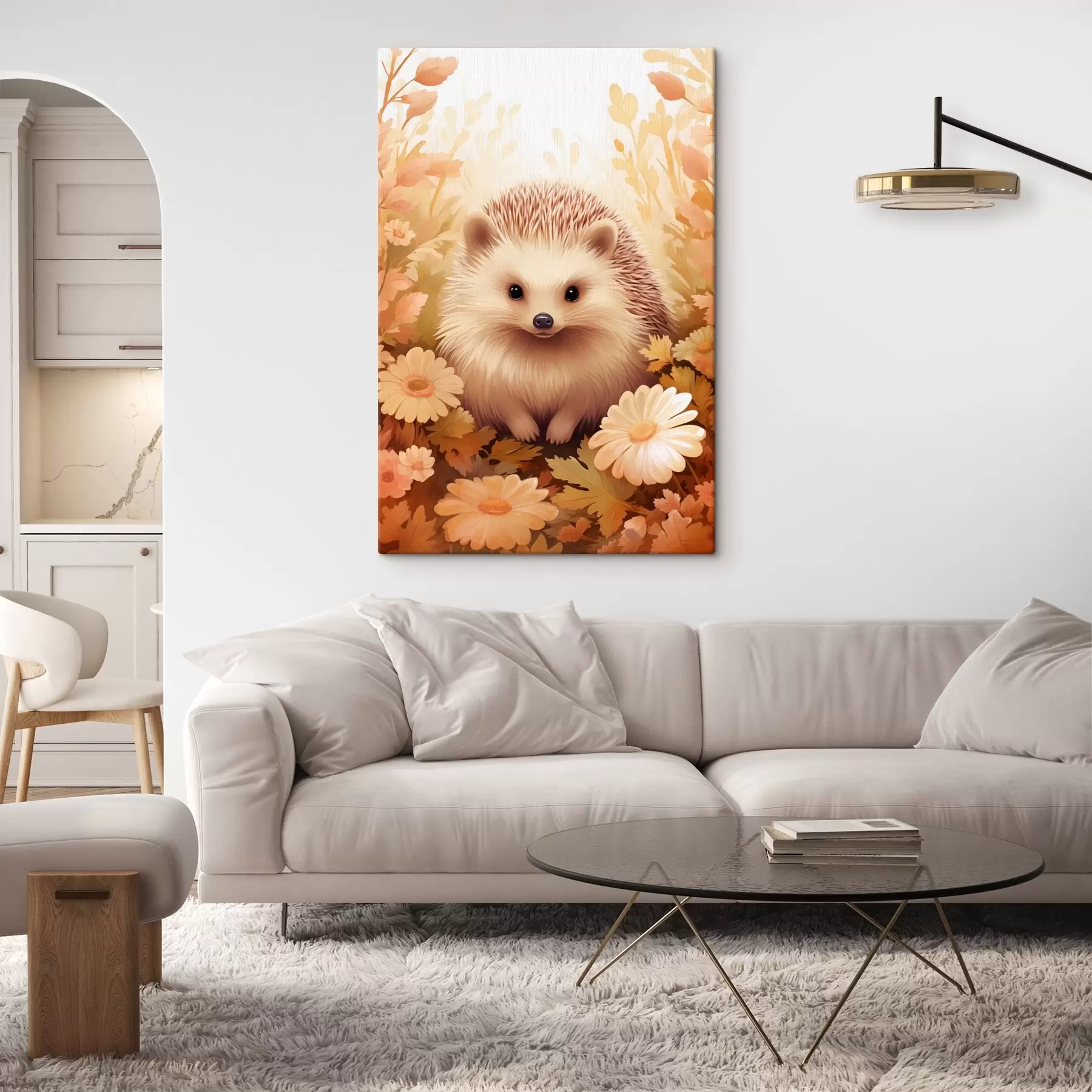  Schilderijen Herfst Egel s44528