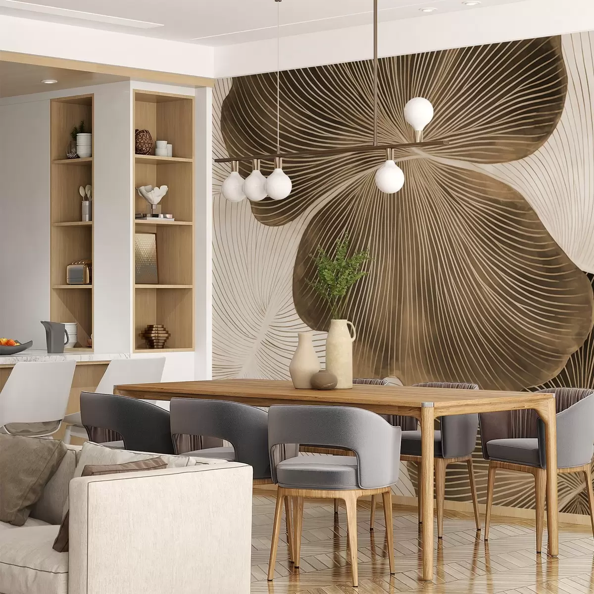 Fotobehang Vlotte patronen w04042v1