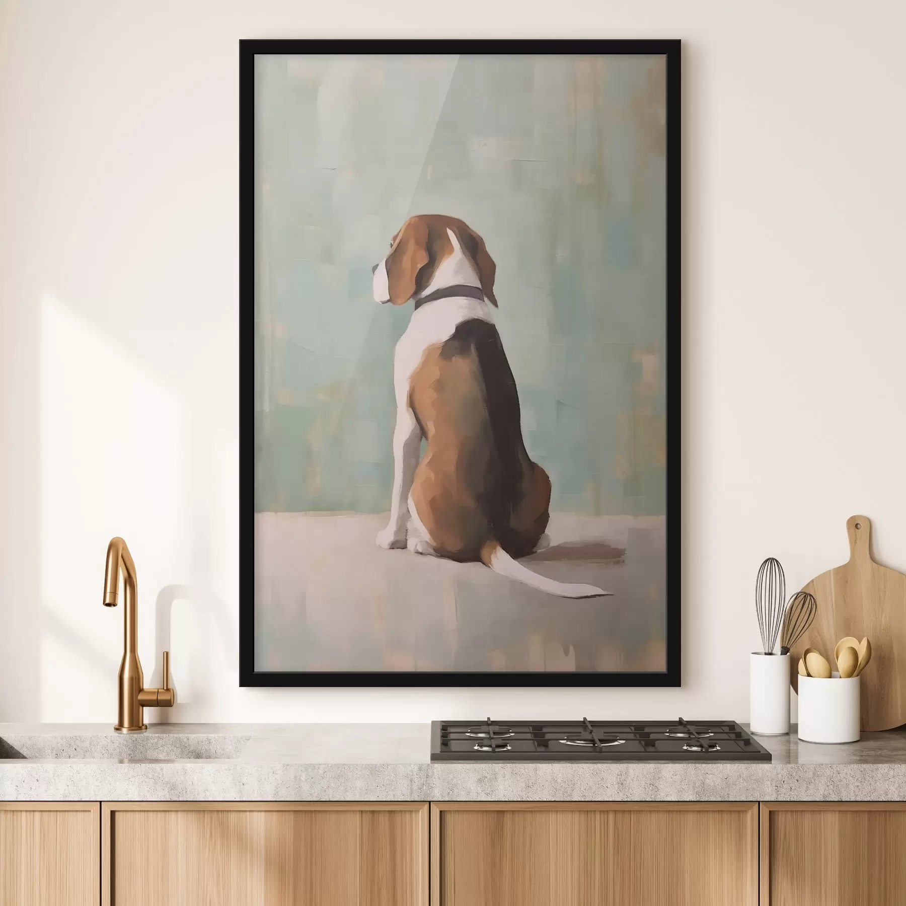 Fotobehang Hond f44563
