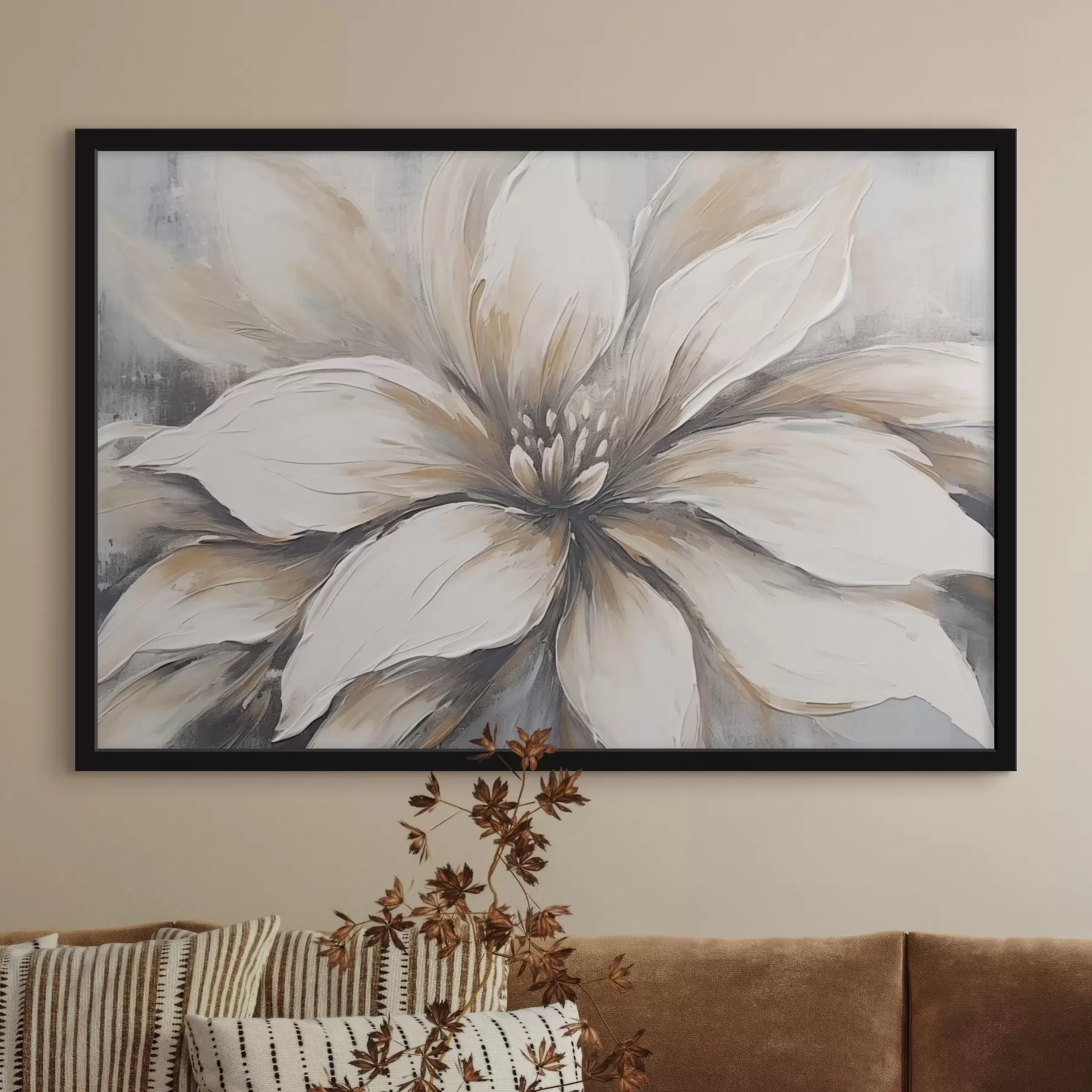 Fotobehang Grote bloem f44580
