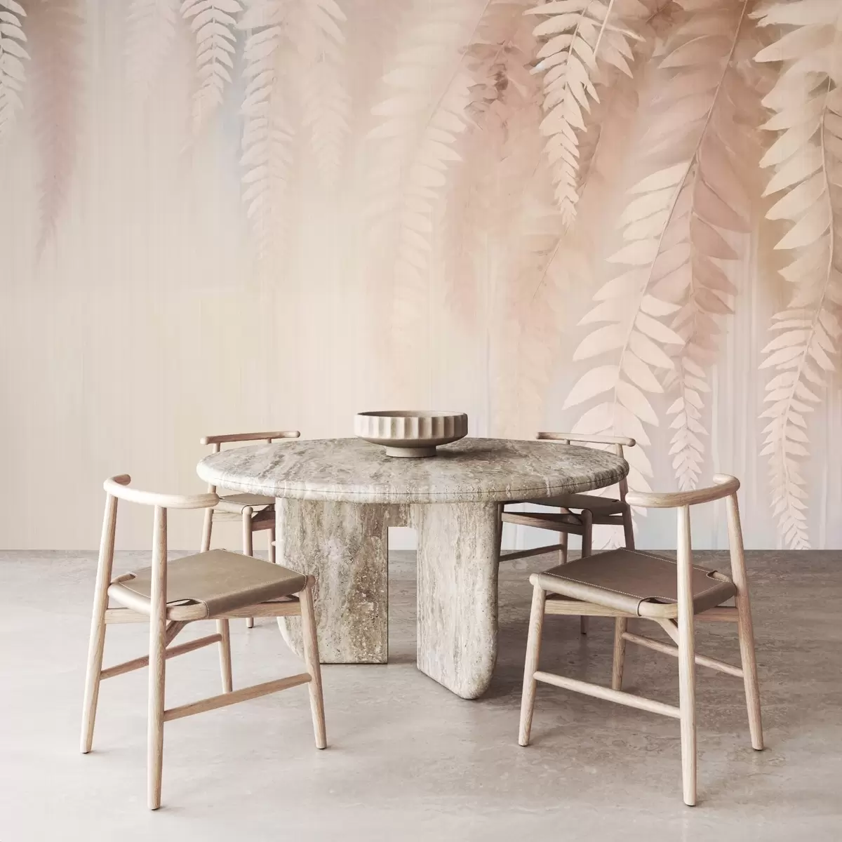 Fotobehang Vallende bladeren w09176v1