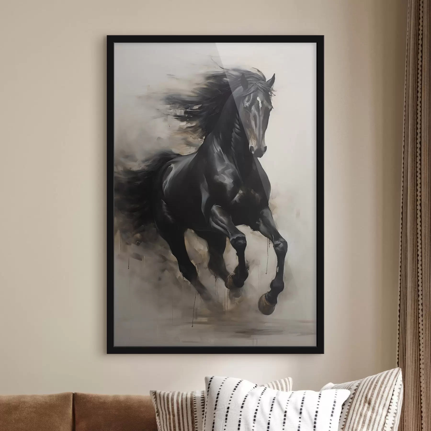 Fotobehang Paard in Beweging f44661