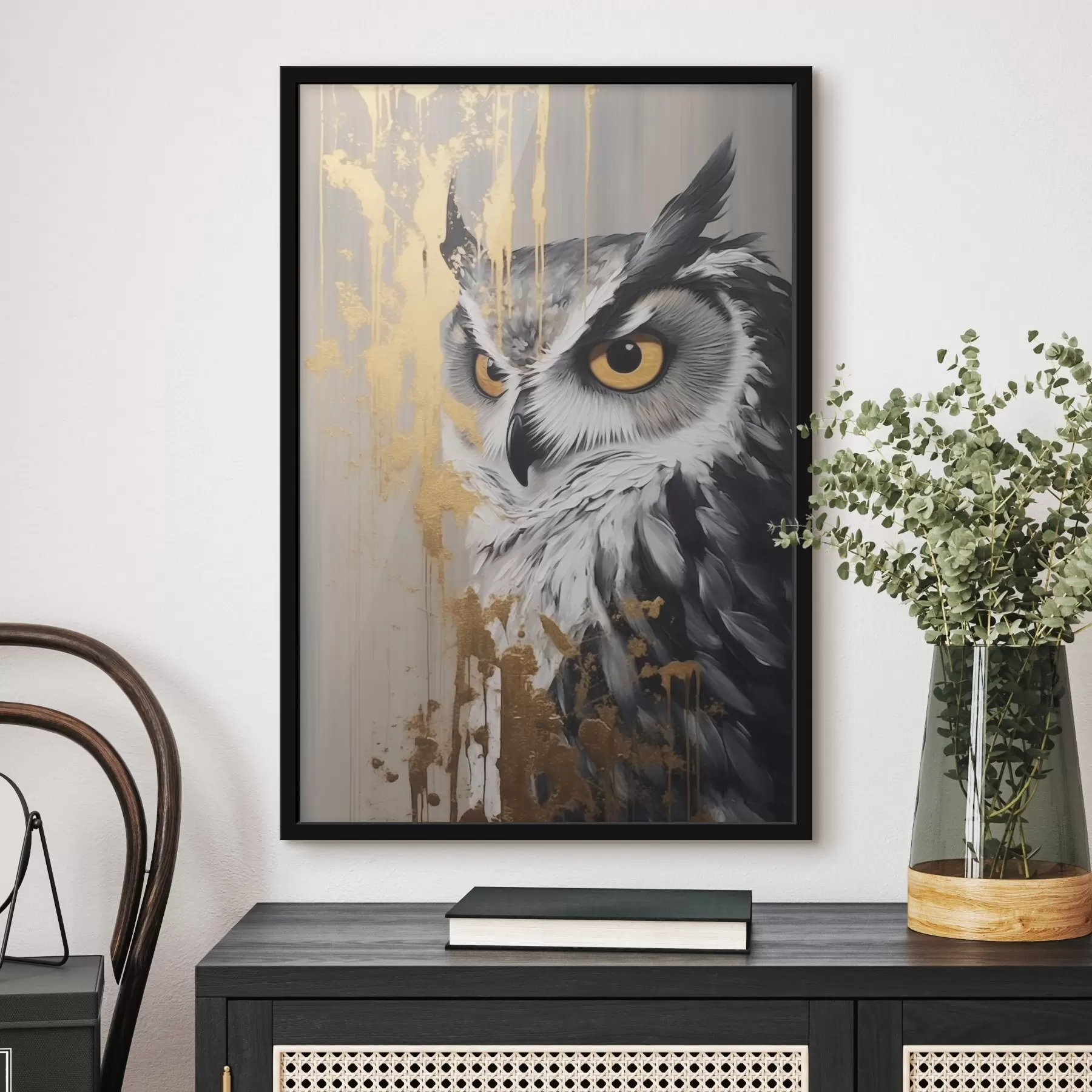 Fotobehang Uil f44692