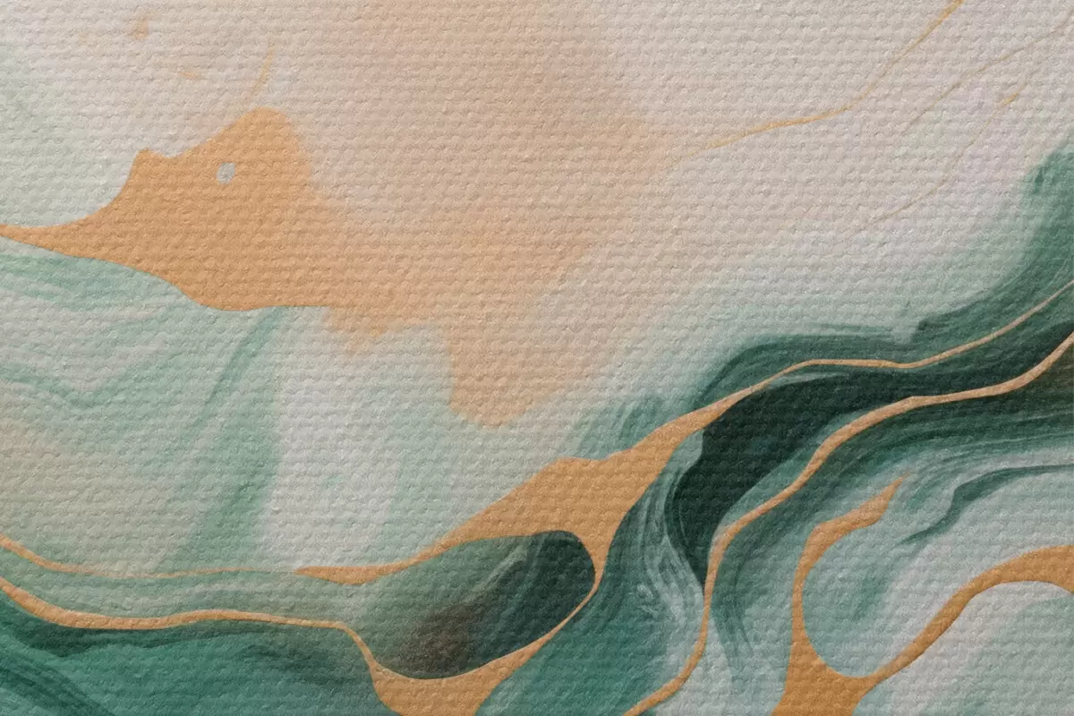 Ronde schilderijen Moderne abstractie r44706