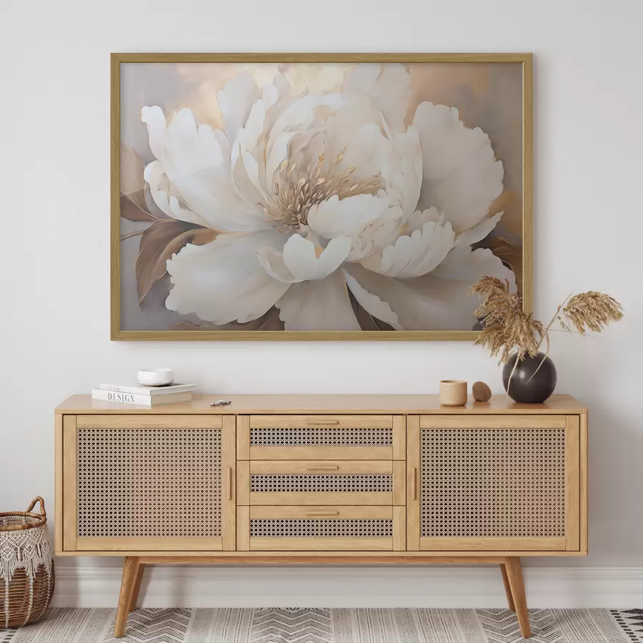 Fotobehang Grote pioen f44705
