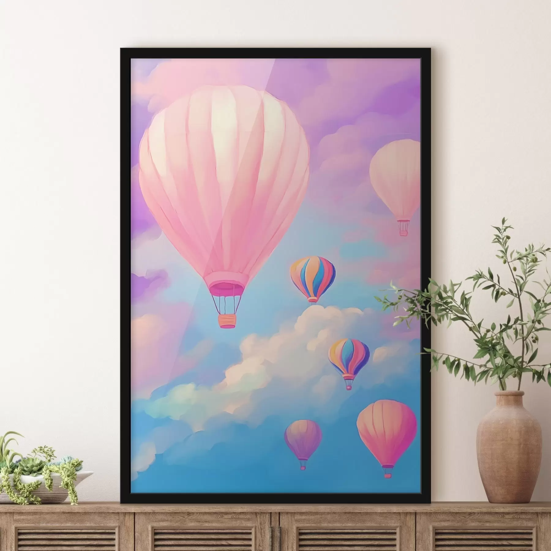  Schilderijen Ballonnen en ballonnen f44723