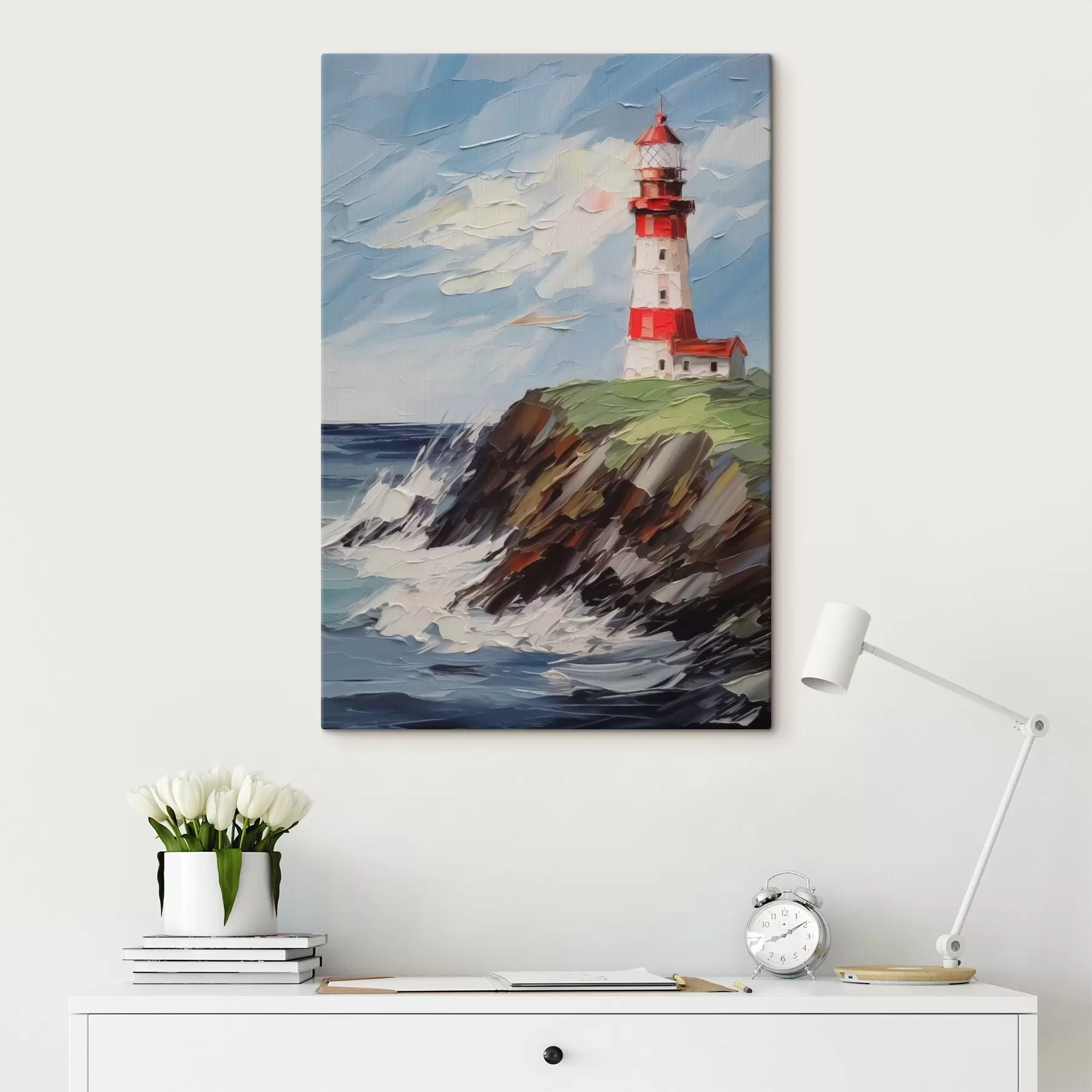  Schilderijen Vuurtoren imitatieschilderij s44782
