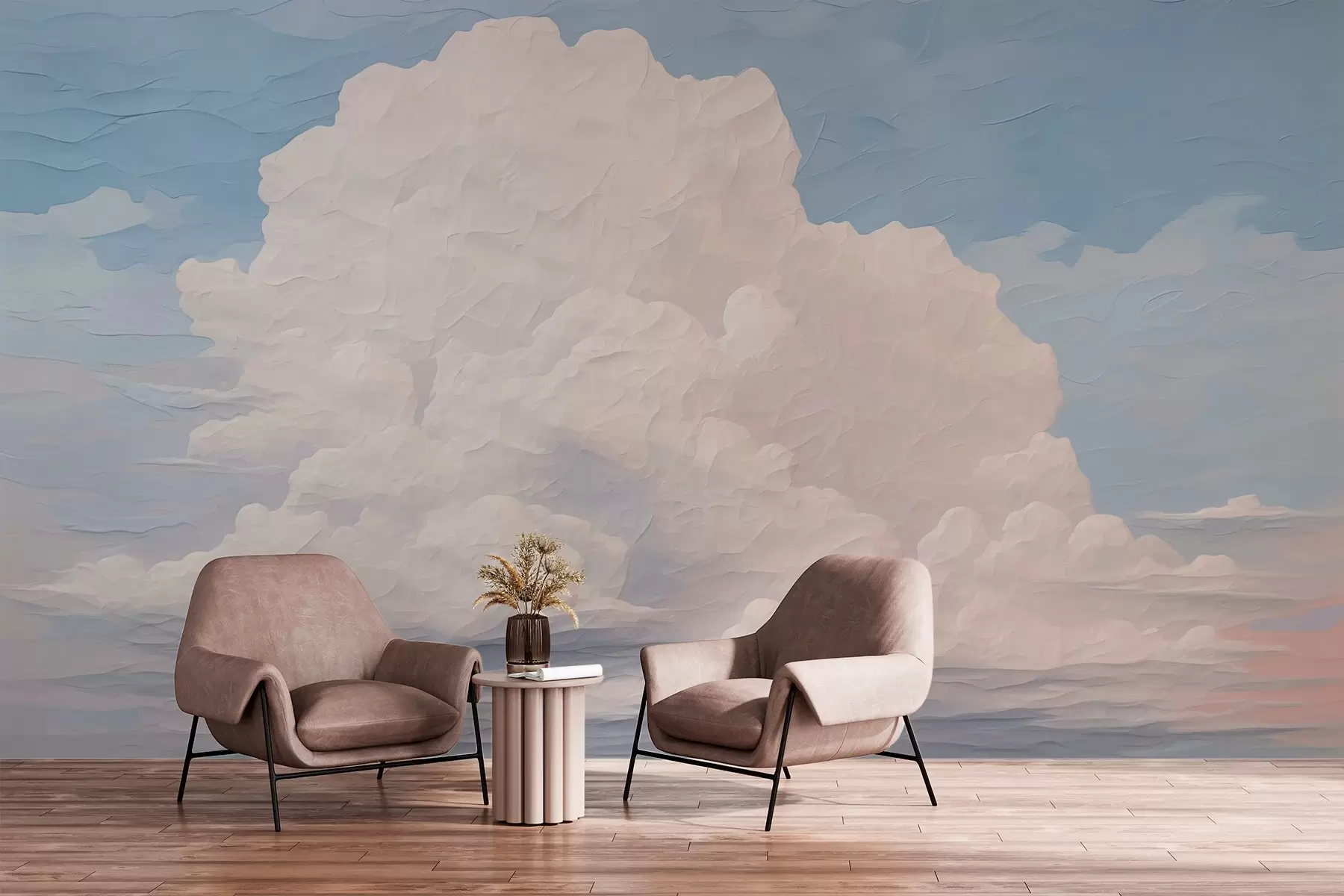 Fotobehang Wolken w04172