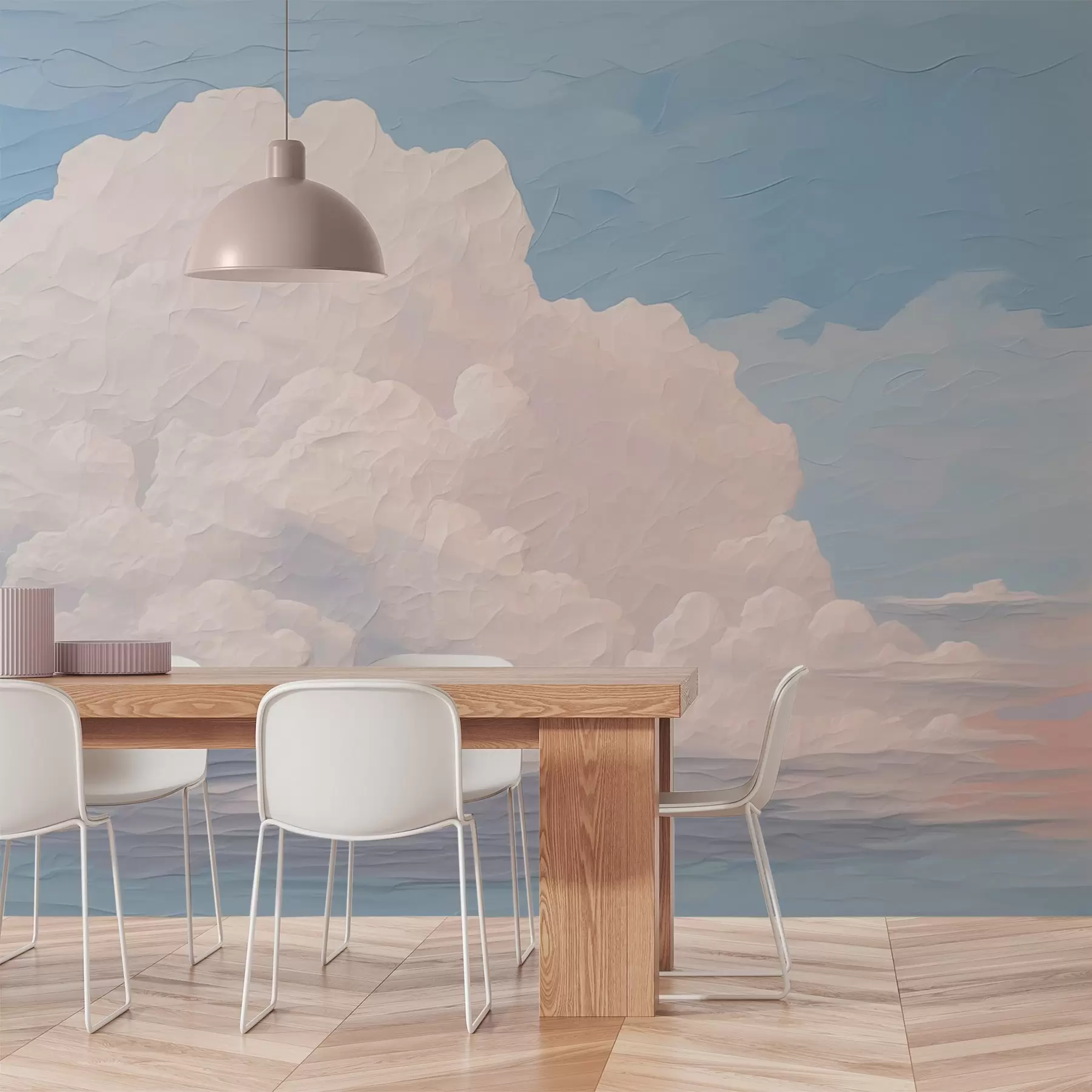 Fotobehang Wolken w04172