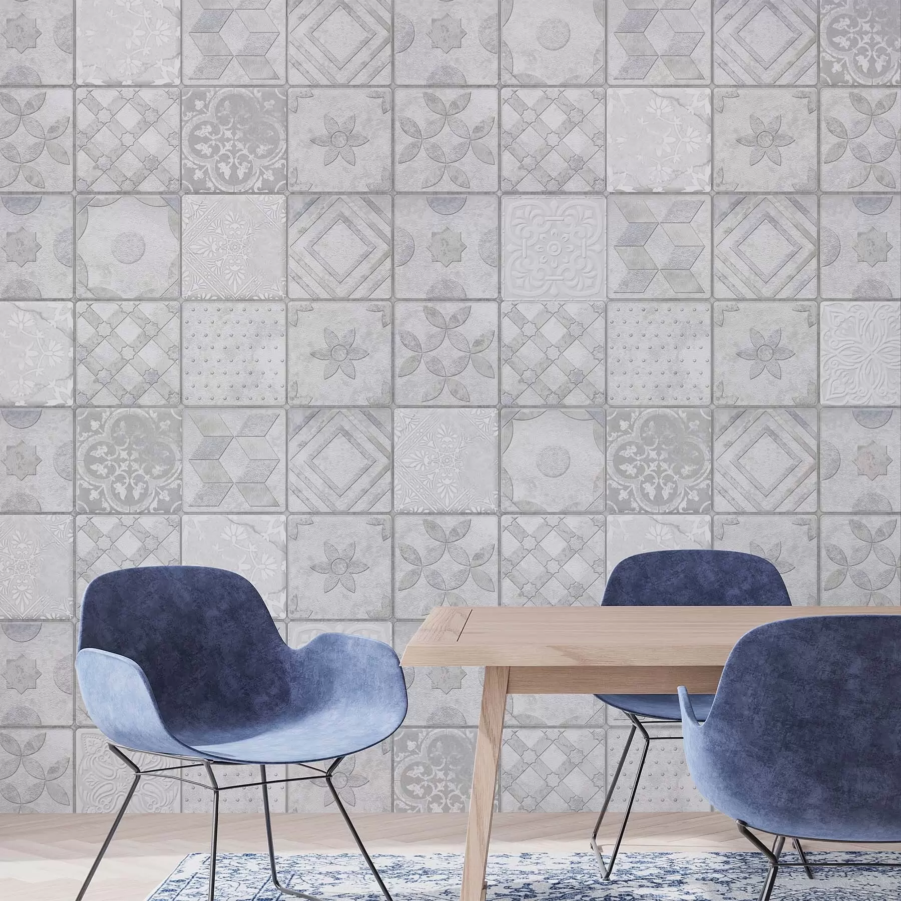 Fotobehang Geometrisch patroon w04173