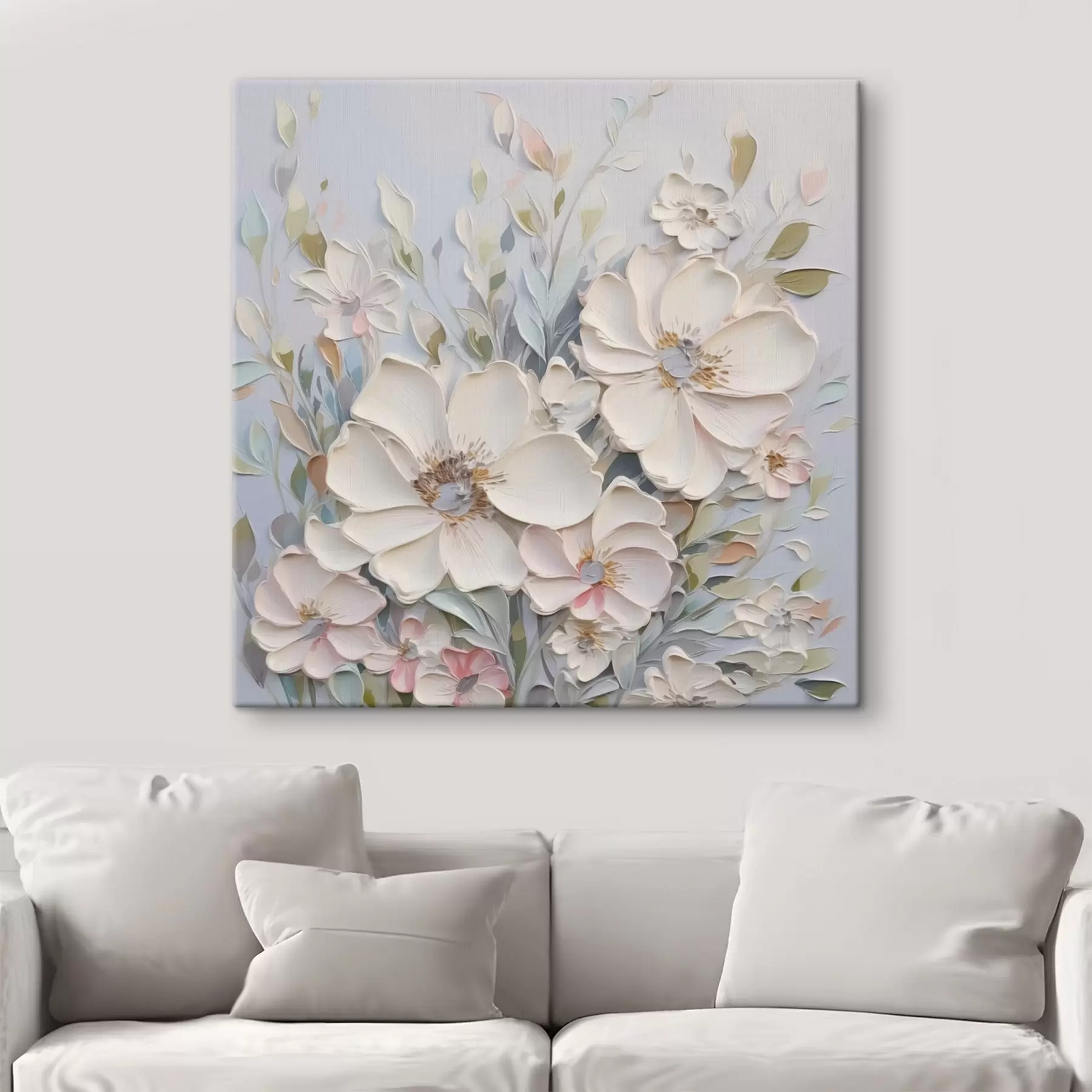  Schilderijen Abstracte bloemen s44819