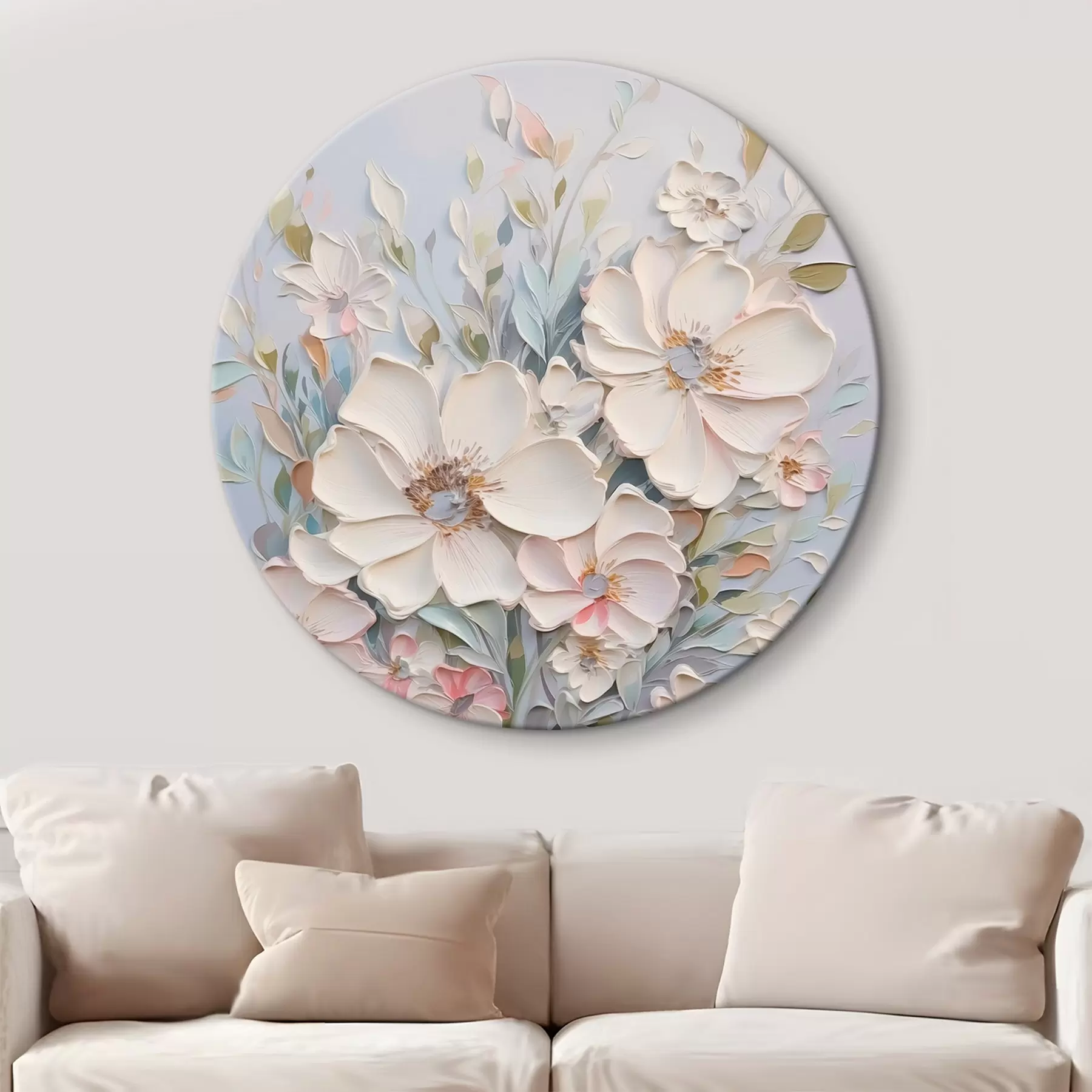  Schilderijen Abstracte bloemen r44819