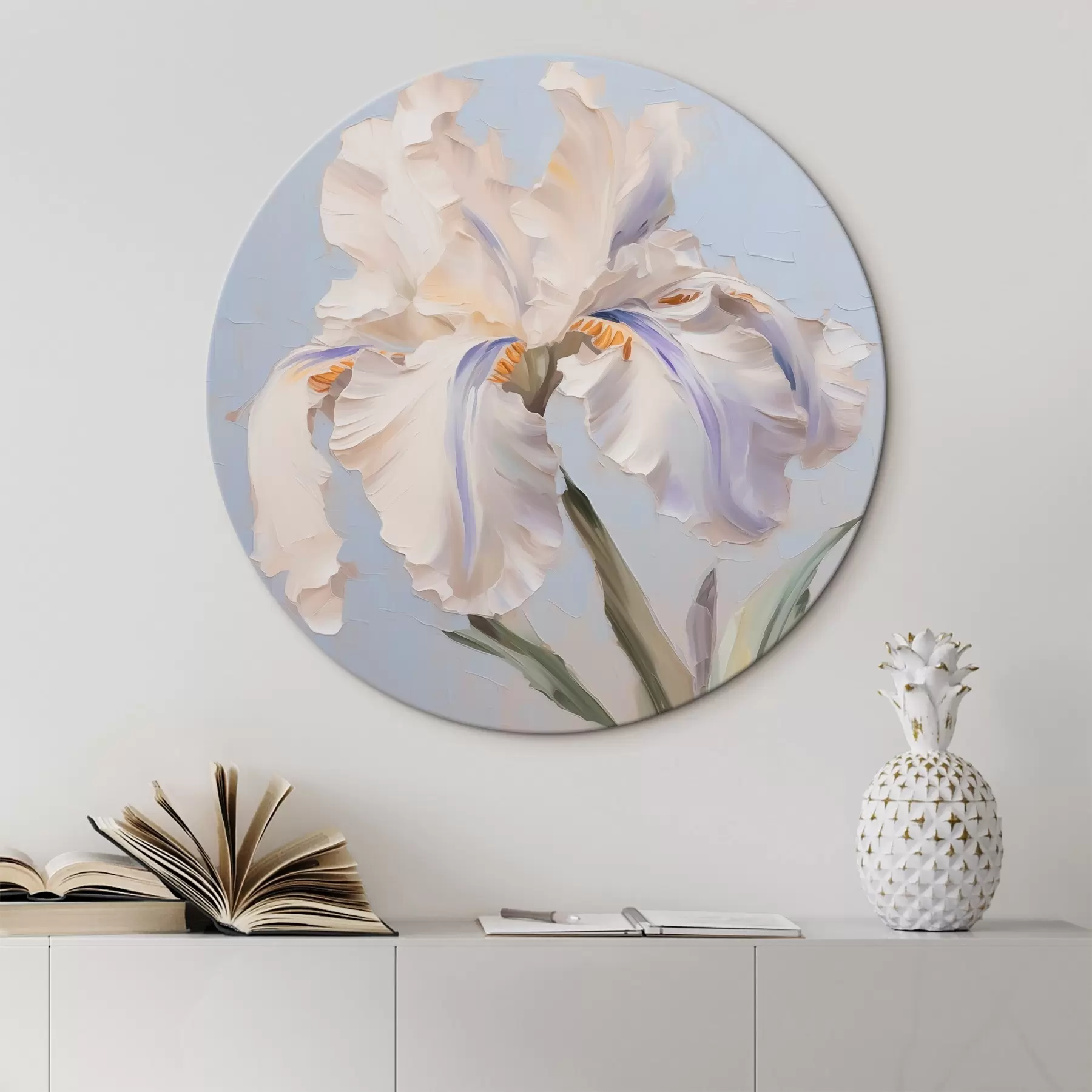  Schilderijen Iris bloem r44830
