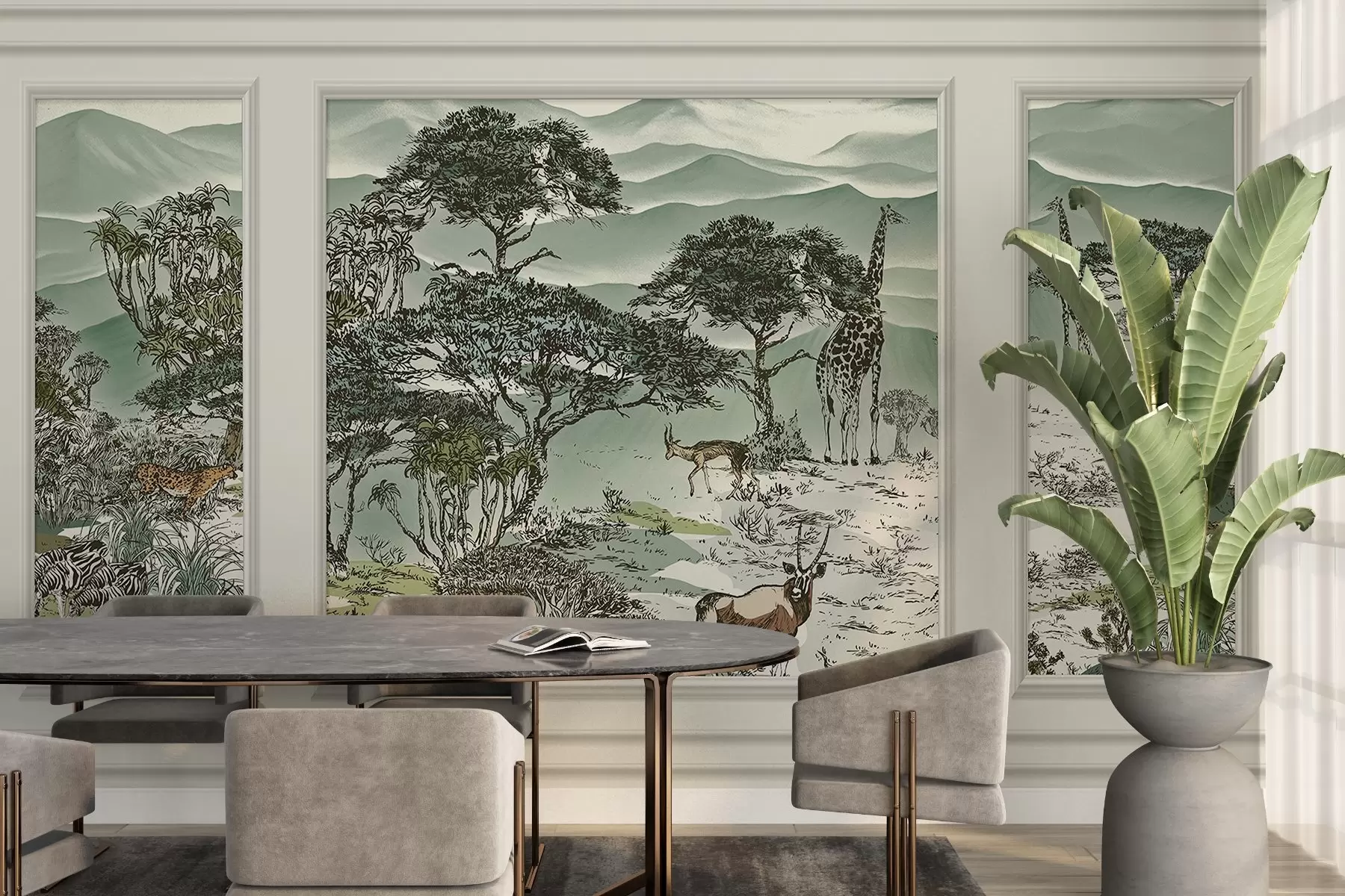 Fotobehang Afrikaanse dieren w09230