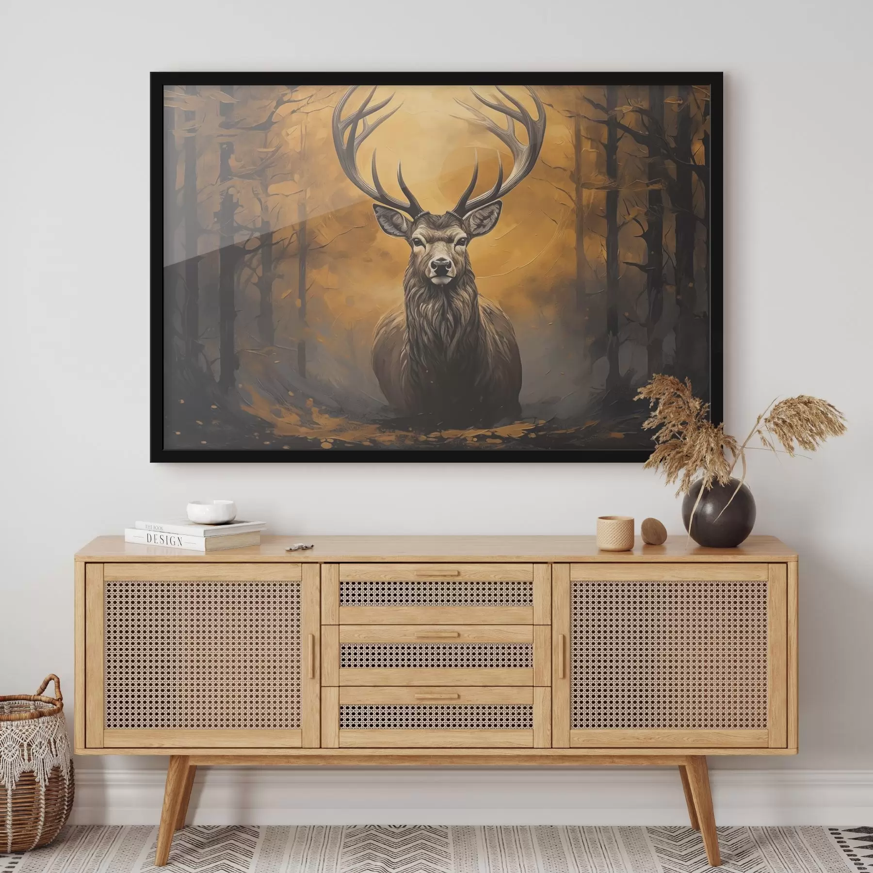 Fotobehang Herten f44912