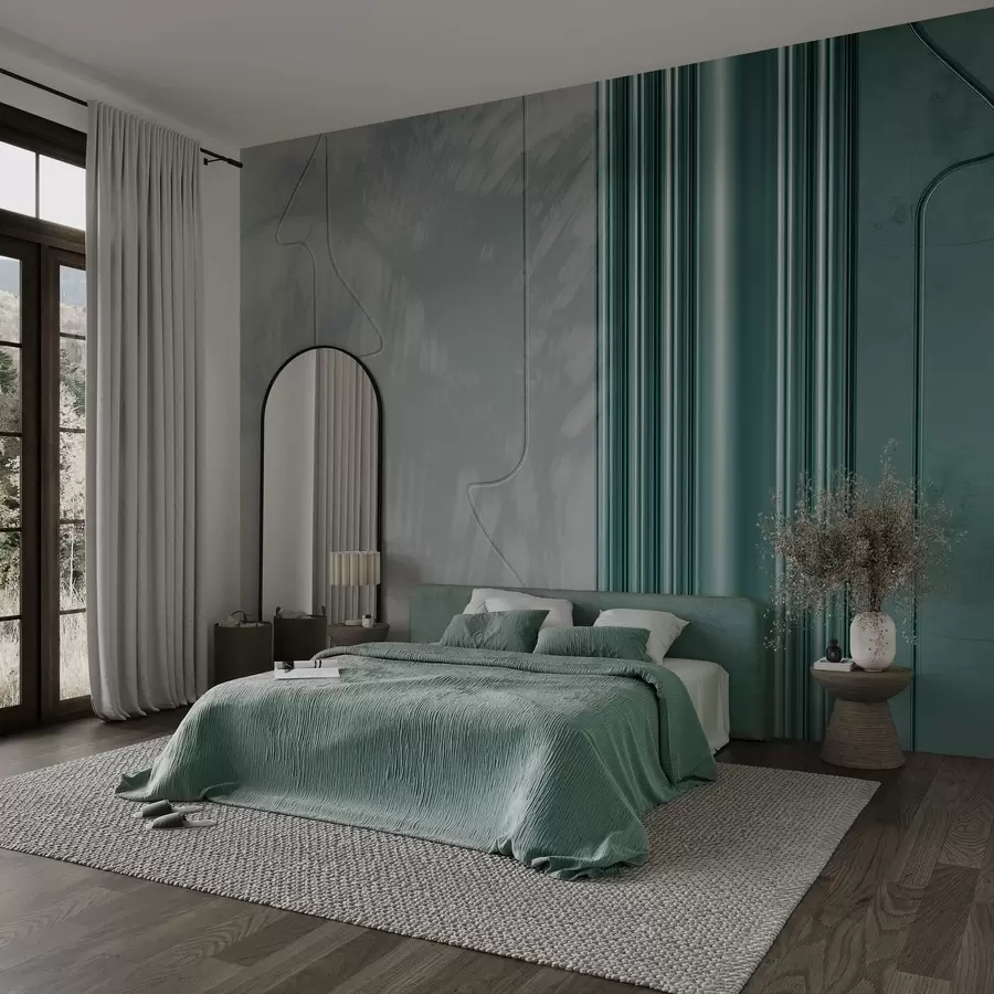 Fotobehang Versmelting van texturen w04190v1