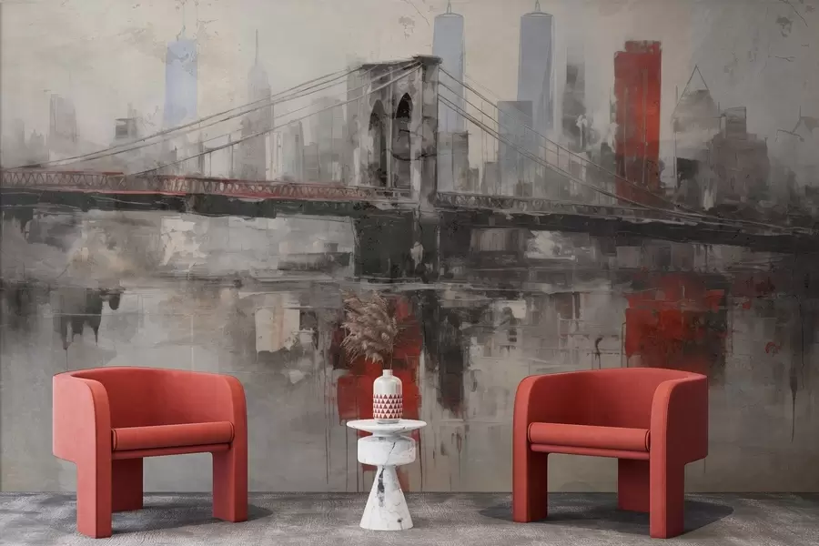 Fotobehang Stedelijk landschap w04192