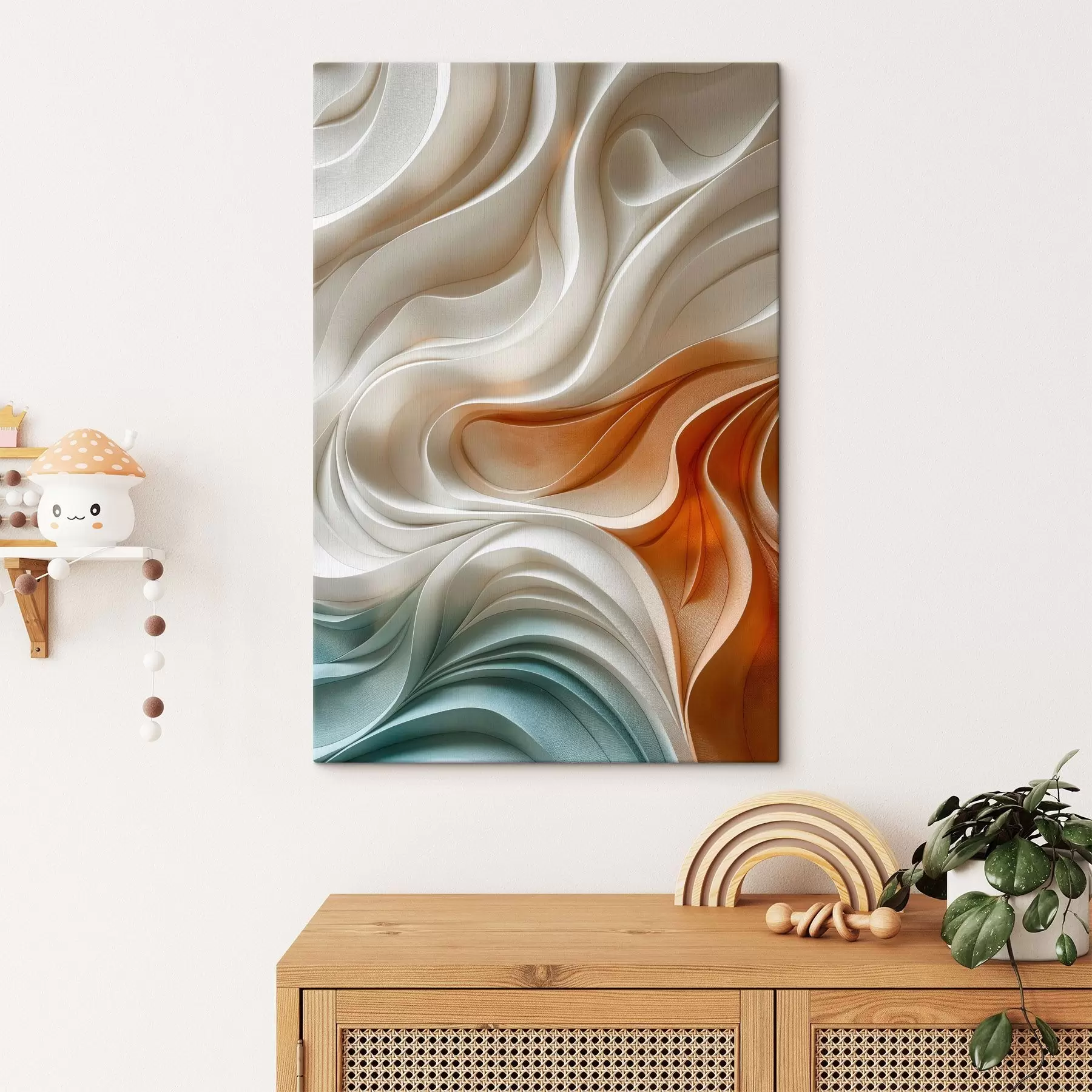  Schilderijen Abstracte kleurrijke lijnen s44967