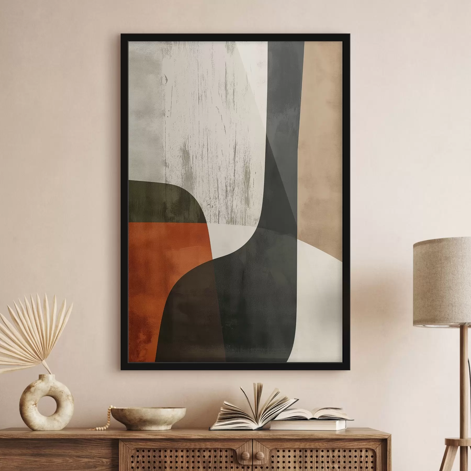 Fotobehang Veelkleurige verfstreken f44968