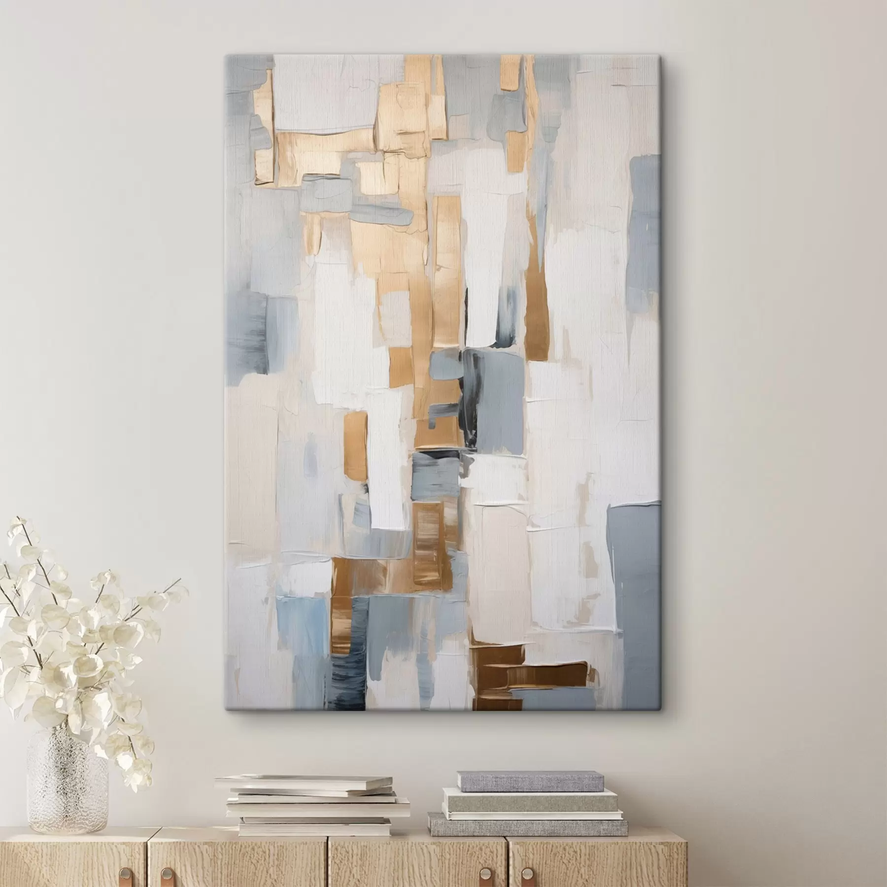  Schilderijen Moderne abstractie imitatie van schilderkunst s45010