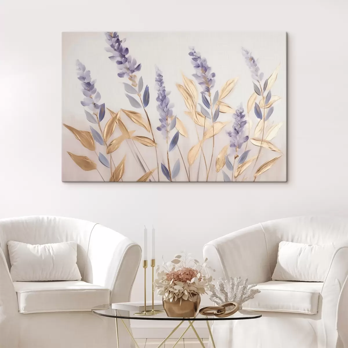  Schilderijen Takjes lavendel s45011